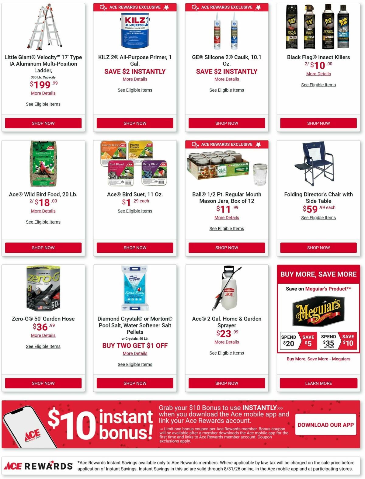 Ace Hardware Weekly Ad from August 1