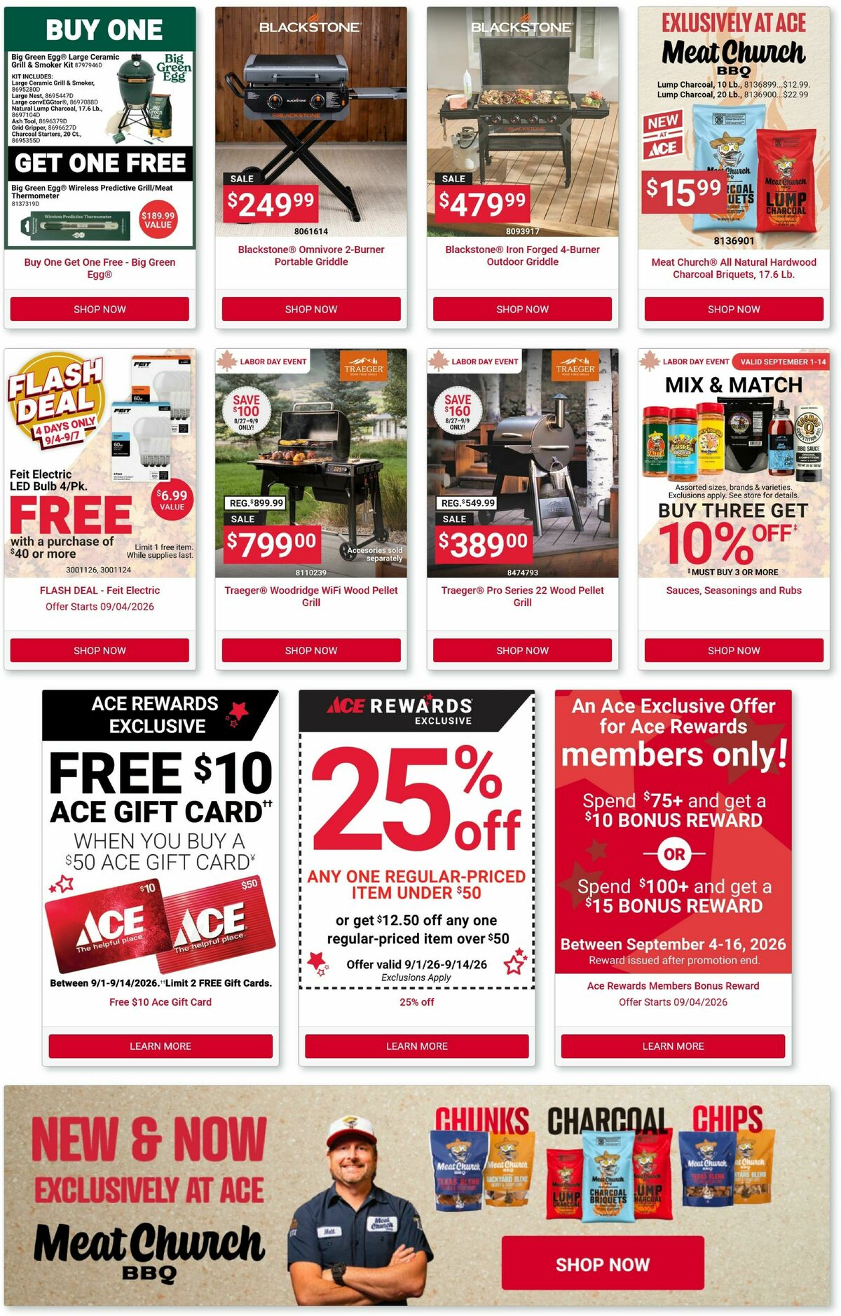 Ace Hardware Weekly Ad from September 1