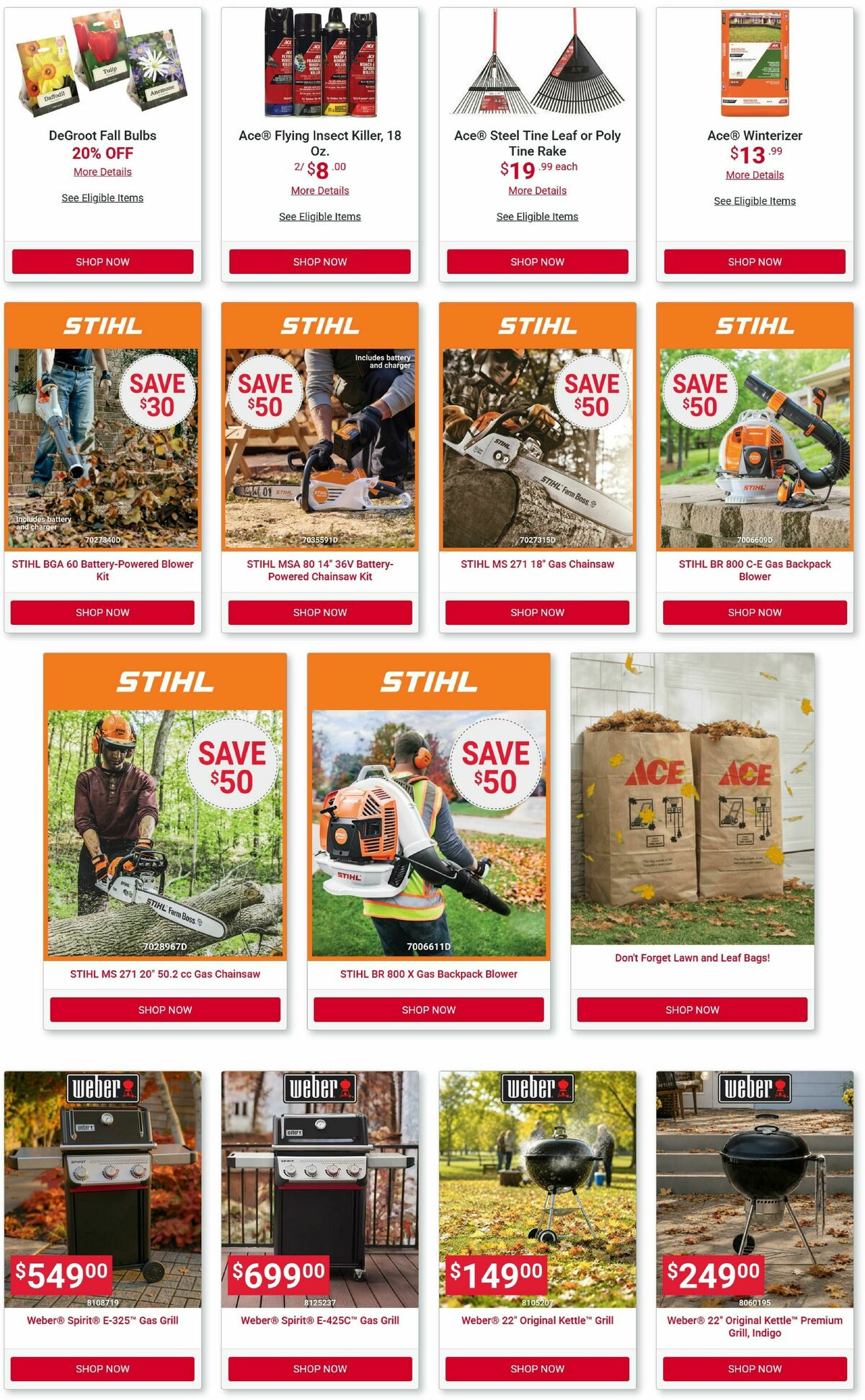 Ace Hardware Weekly Ad from October 1