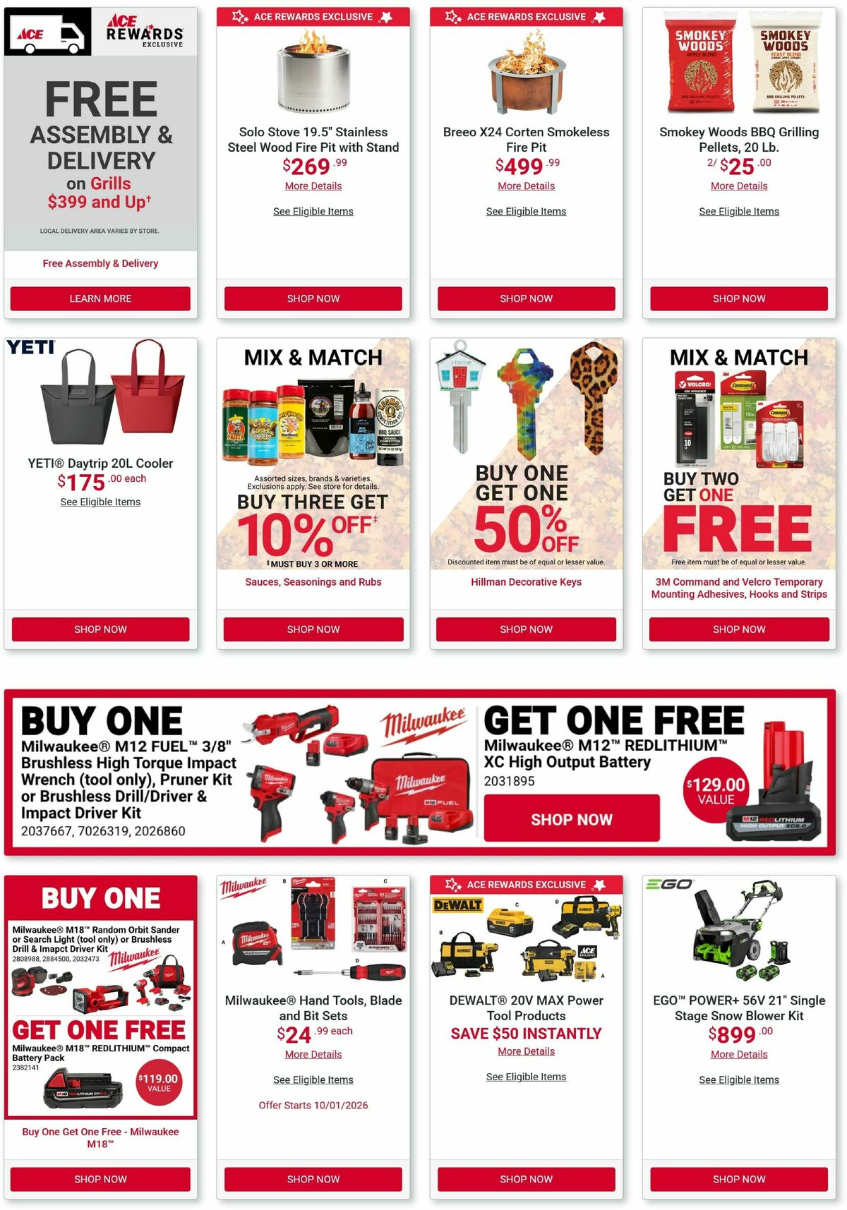 Ace Hardware Weekly Ad from October 1