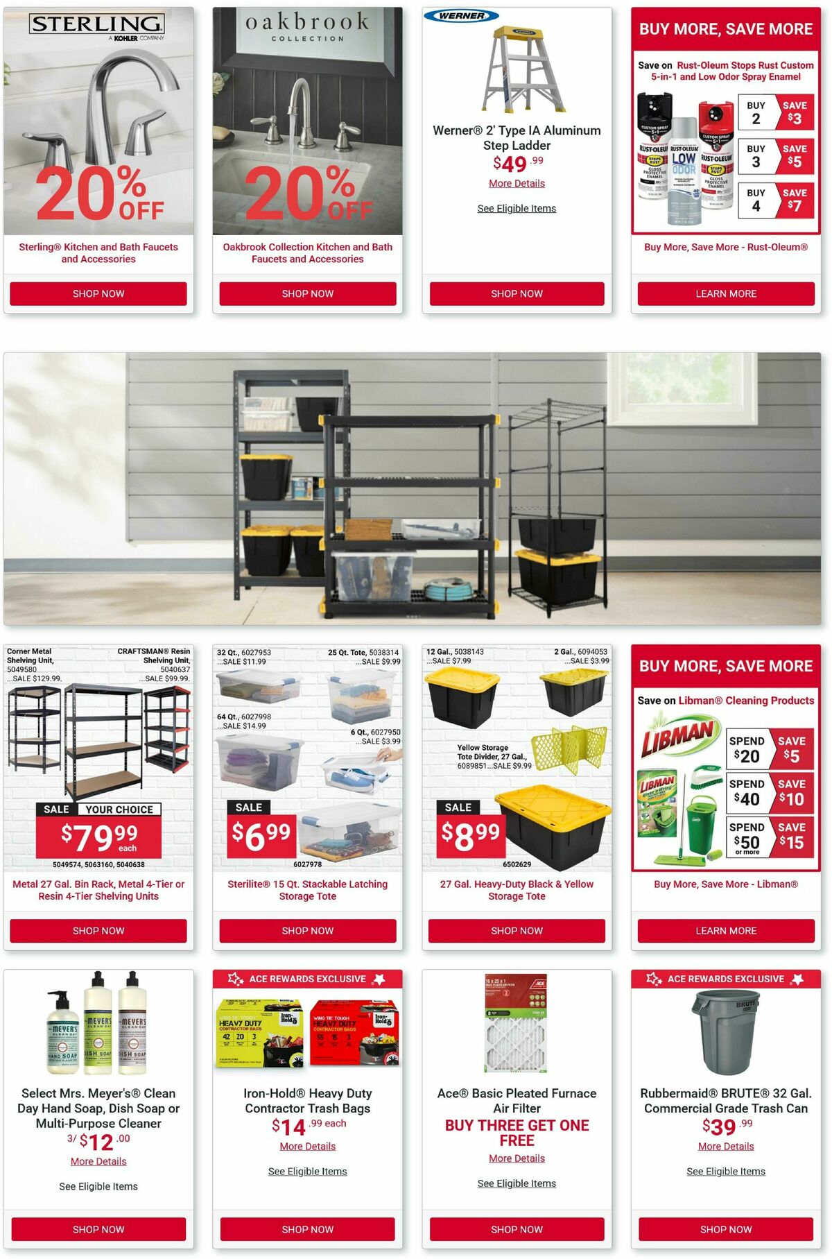 Ace Hardware Weekly Ad from October 1