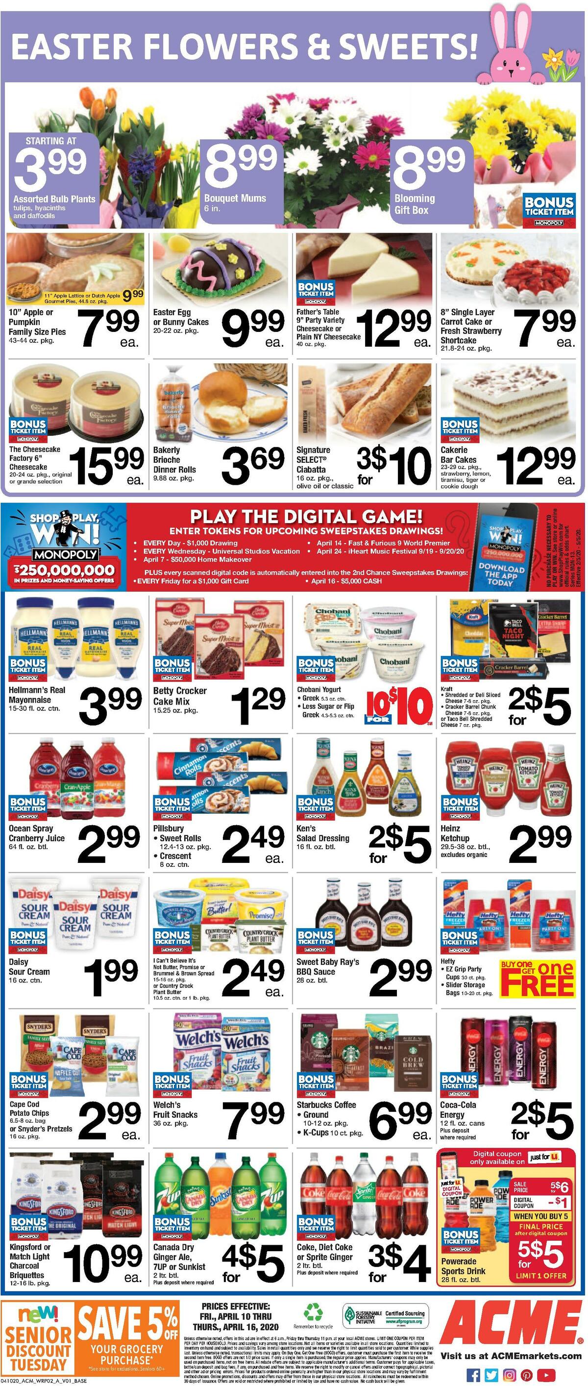 ACME Markets Weekly Ad from April 10