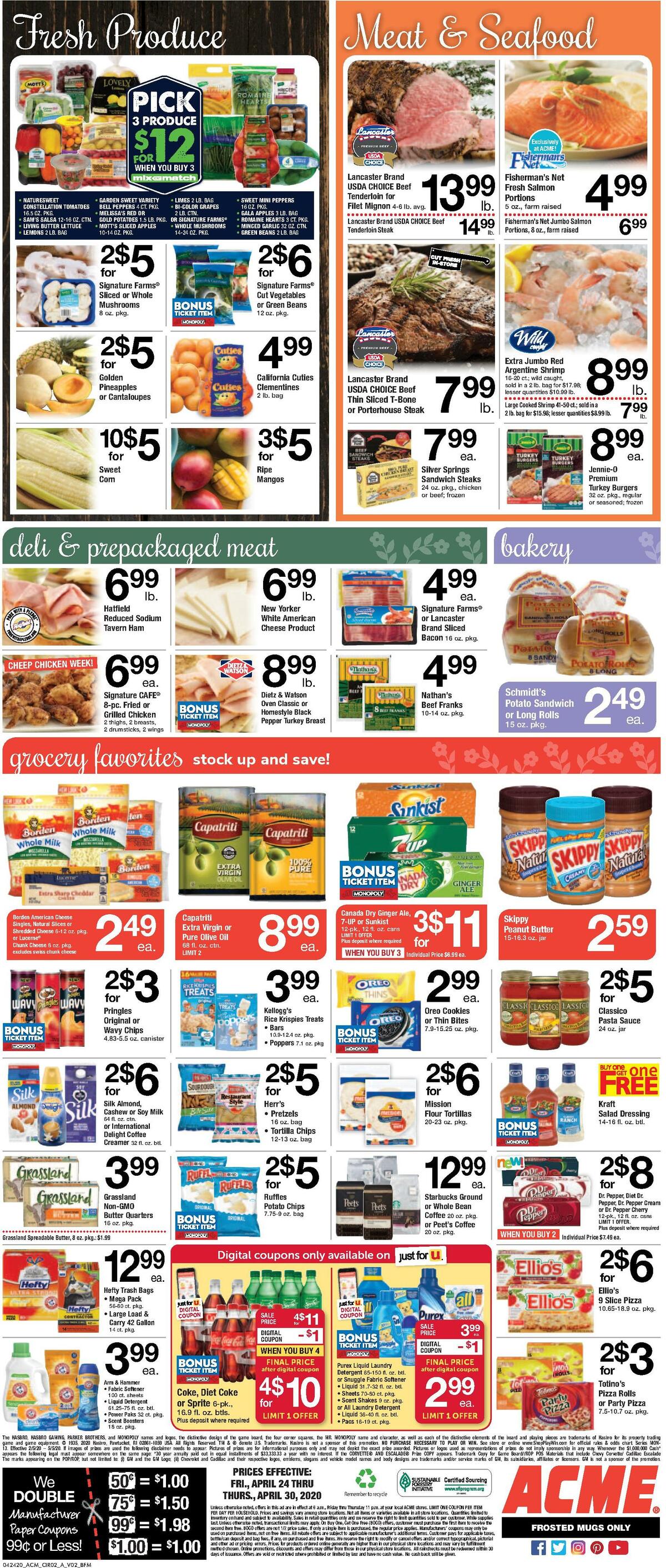 ACME Markets Weekly Ad from April 24