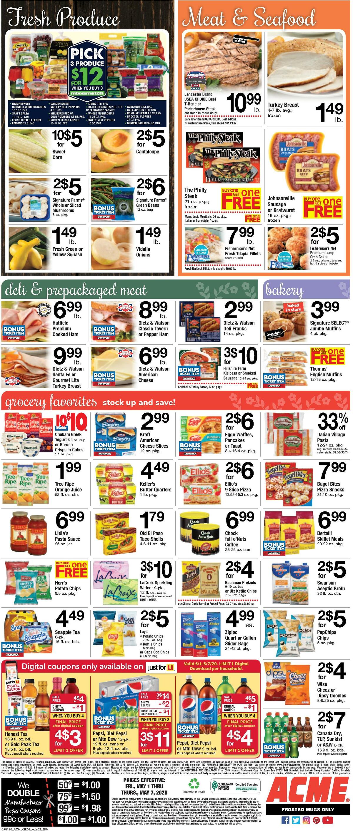 ACME Markets Weekly Ad from May 1