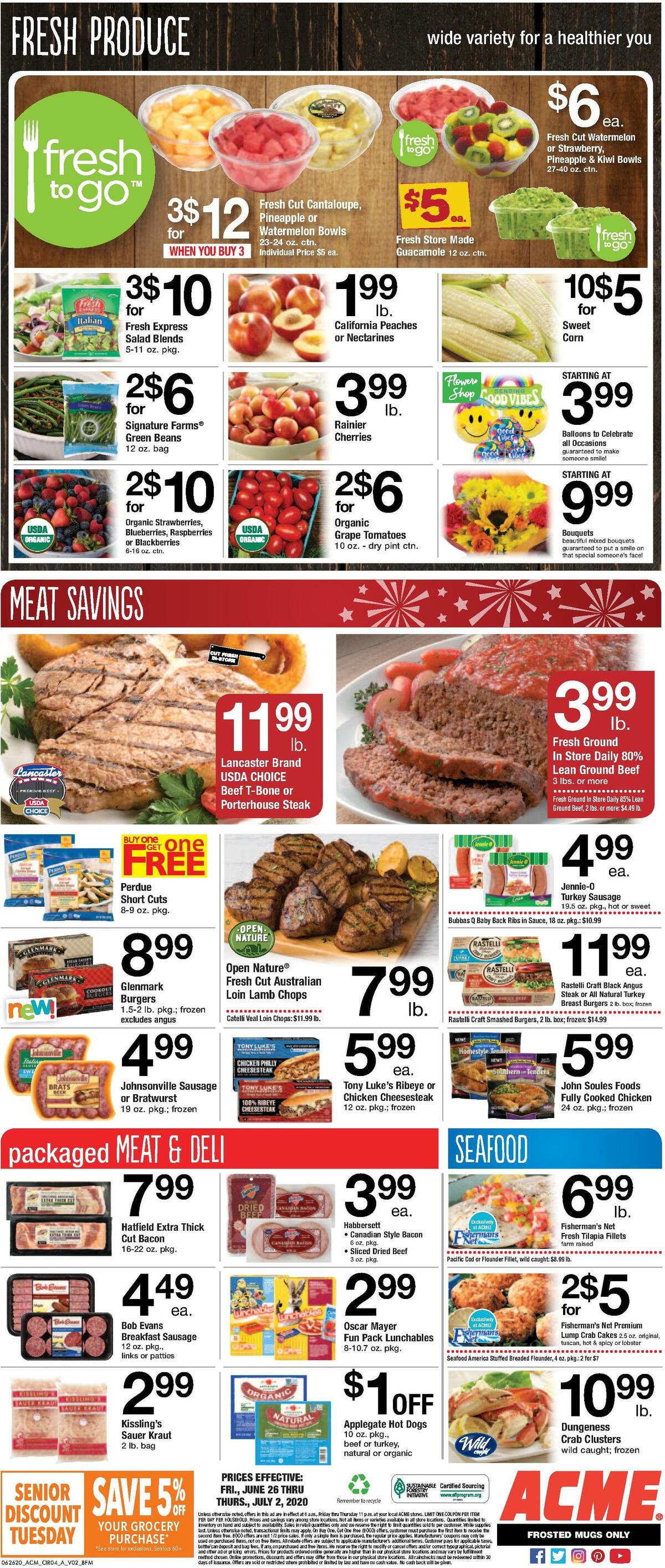 ACME Markets Weekly Ad from June 26