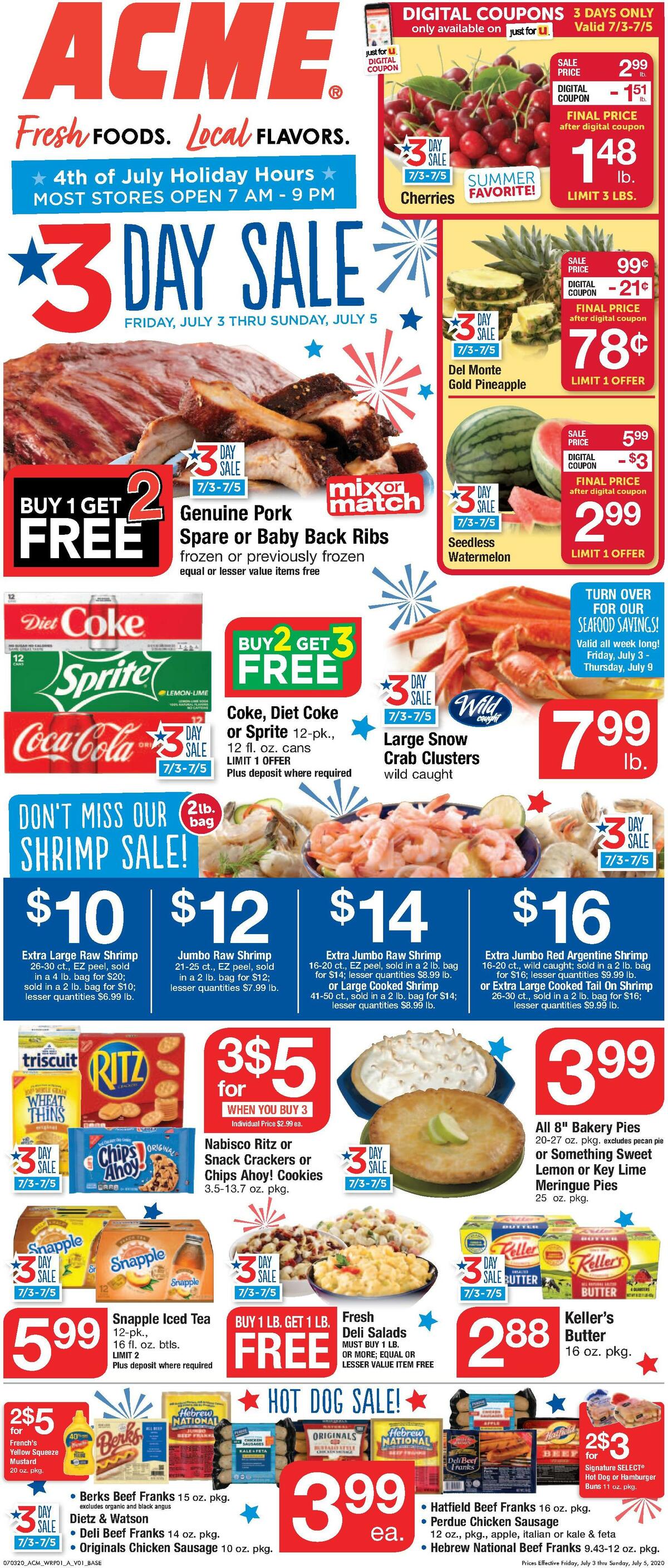 ACME Markets Weekly Ad from July 3