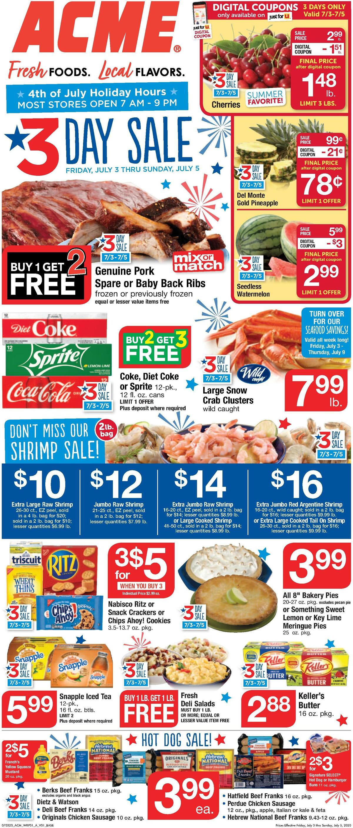 ACME Markets Weekly Ad from July 3