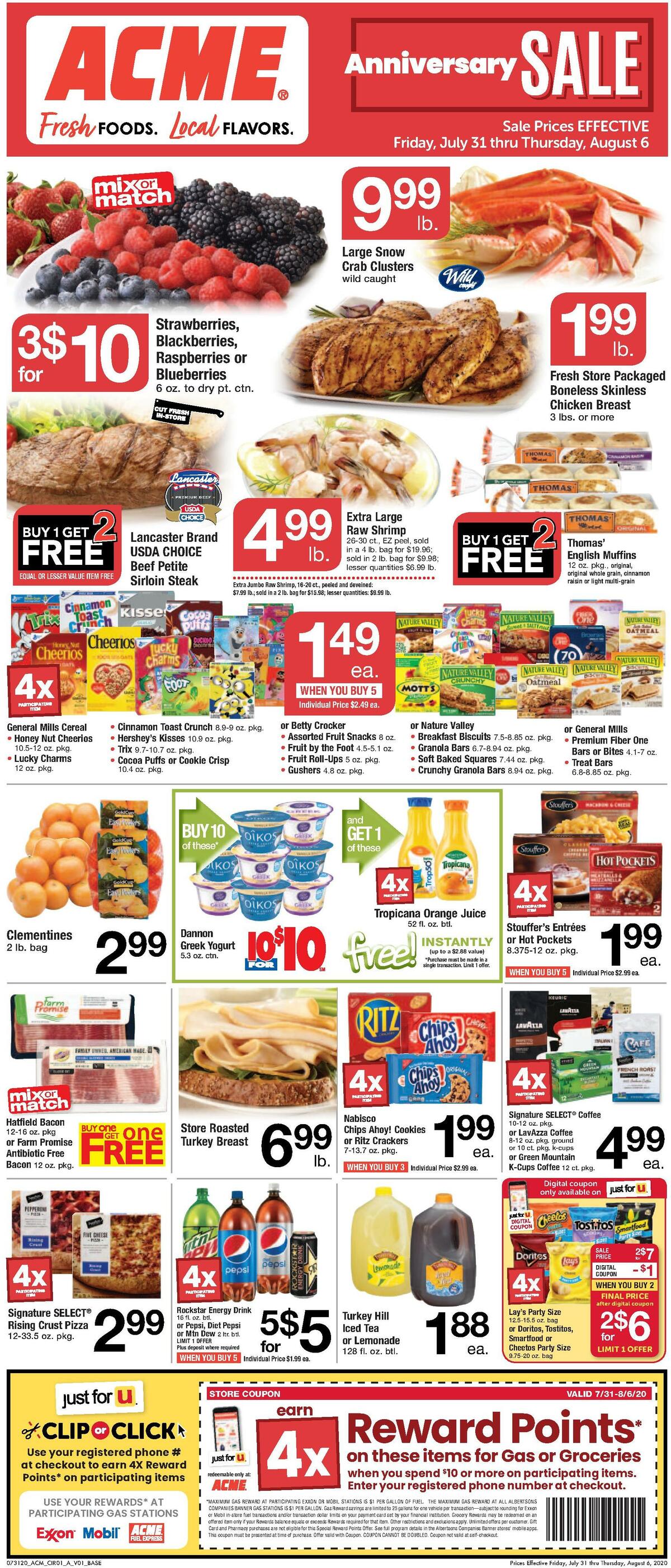 ACME Markets Weekly Ad from July 31