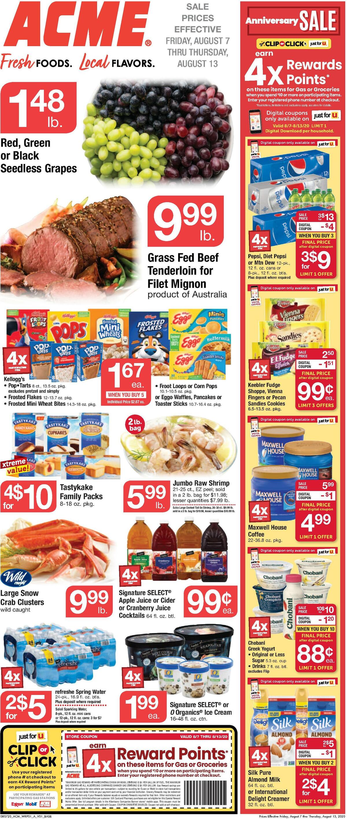ACME Markets Weekly Ad from August 7