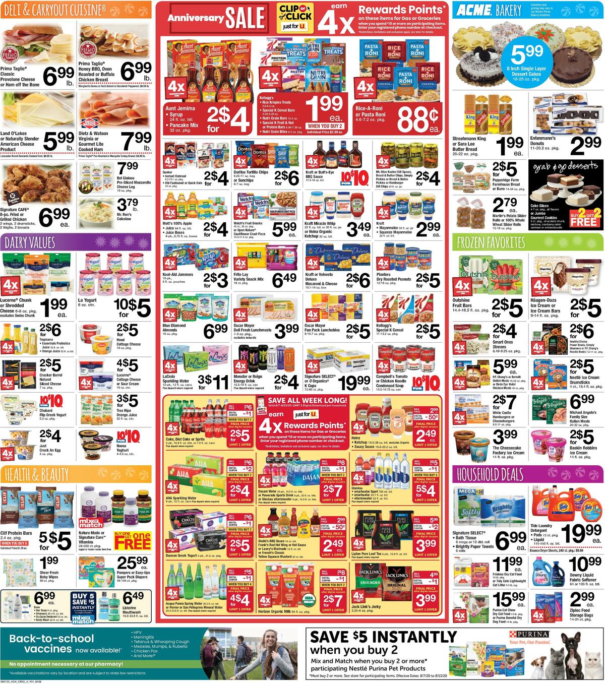ACME Markets Weekly Ad from August 7