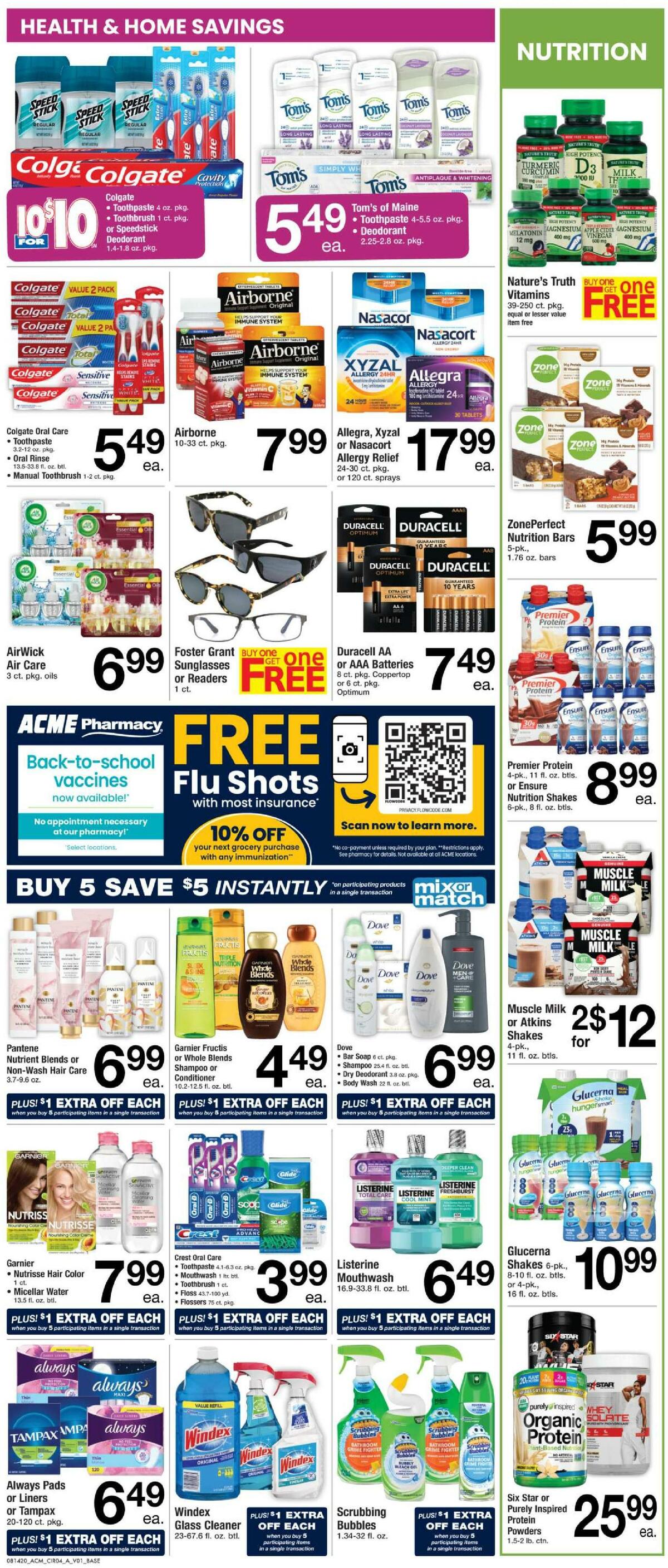 ACME Markets Weekly Ad from August 14