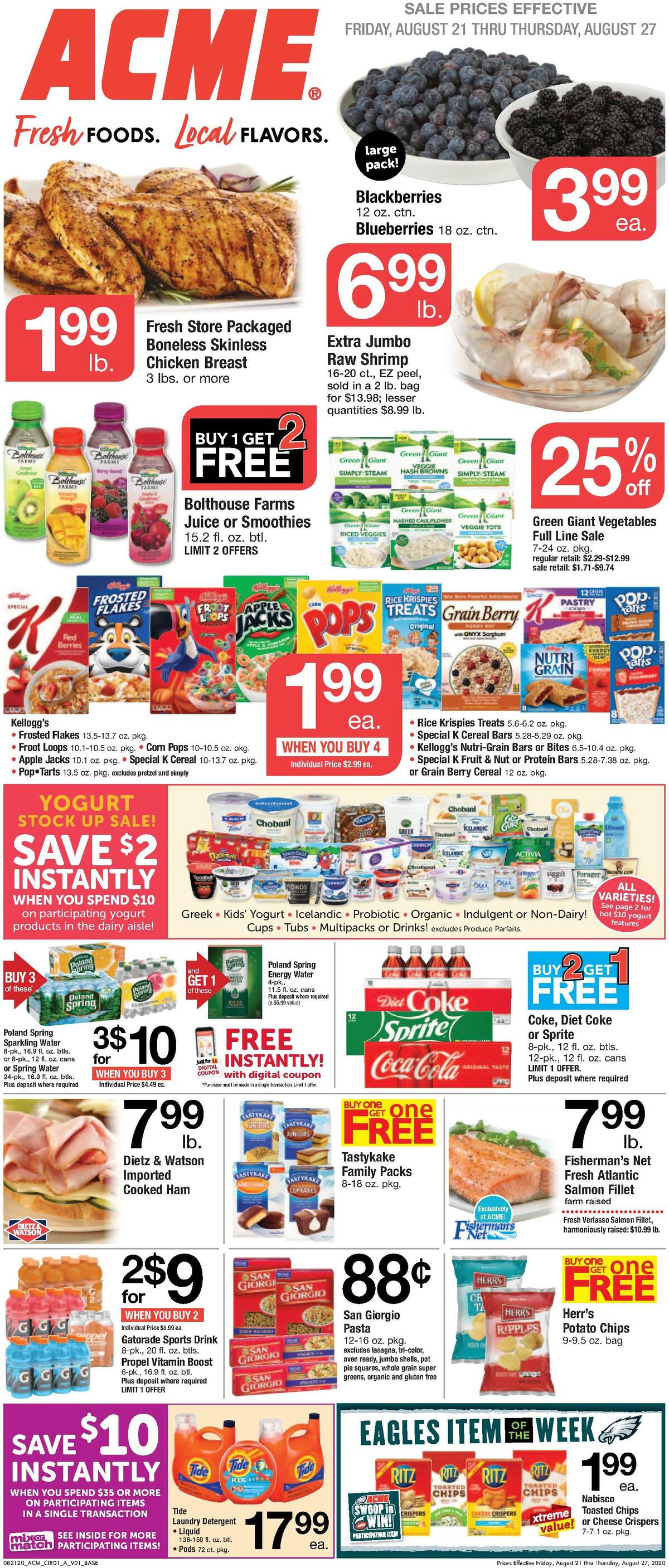 ACME Markets Weekly Ad from August 21
