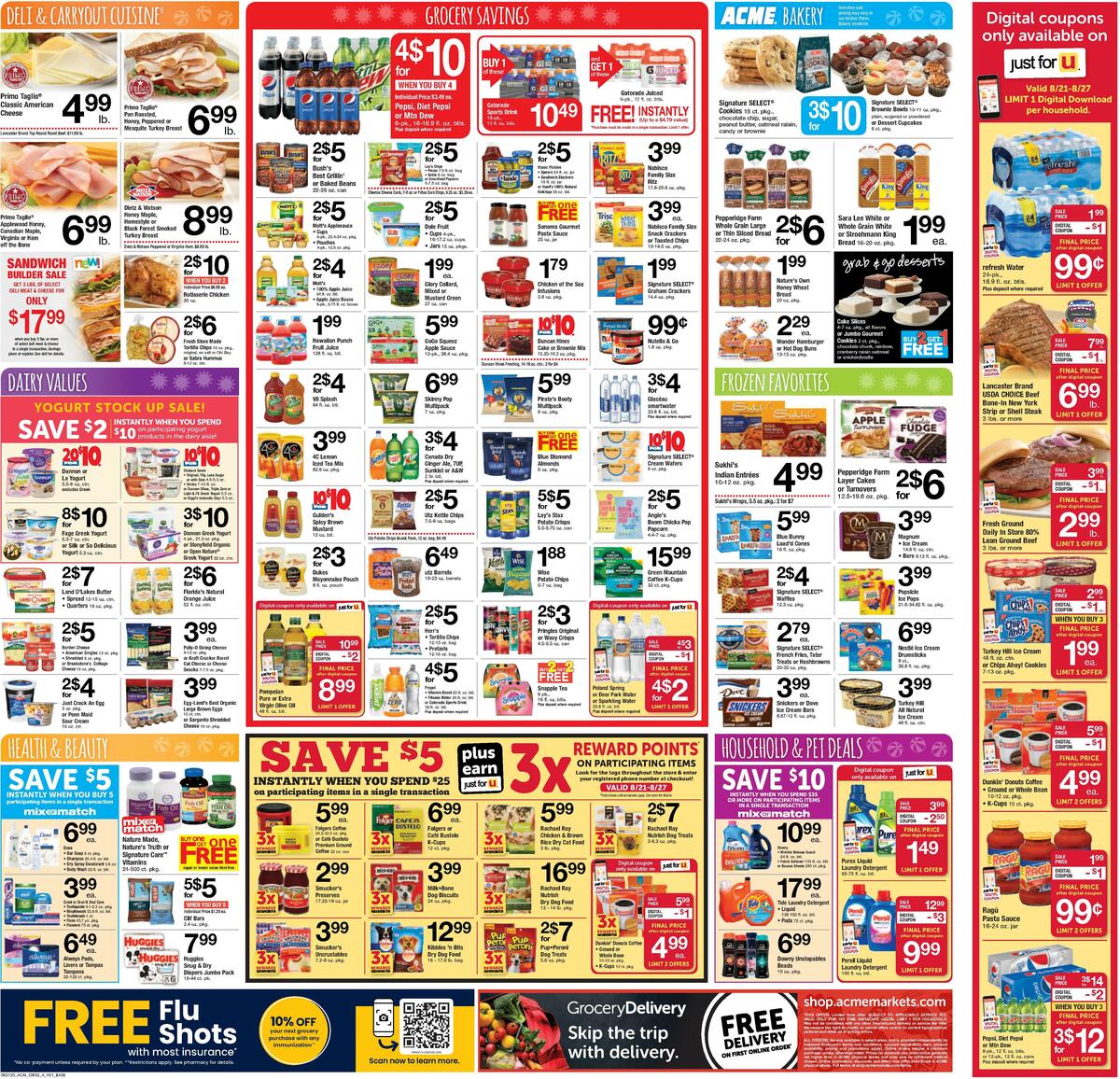 ACME Markets Weekly Ad from August 21