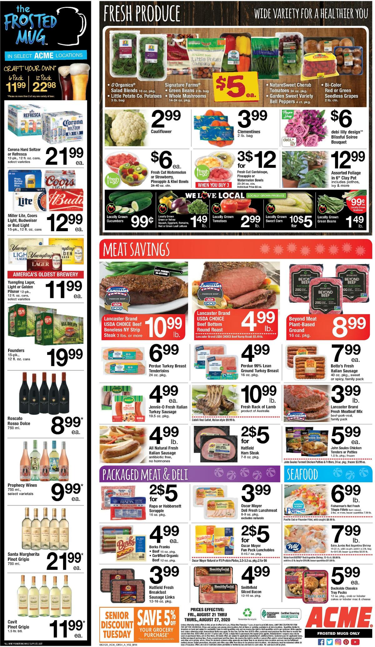 ACME Markets Weekly Ad from August 21