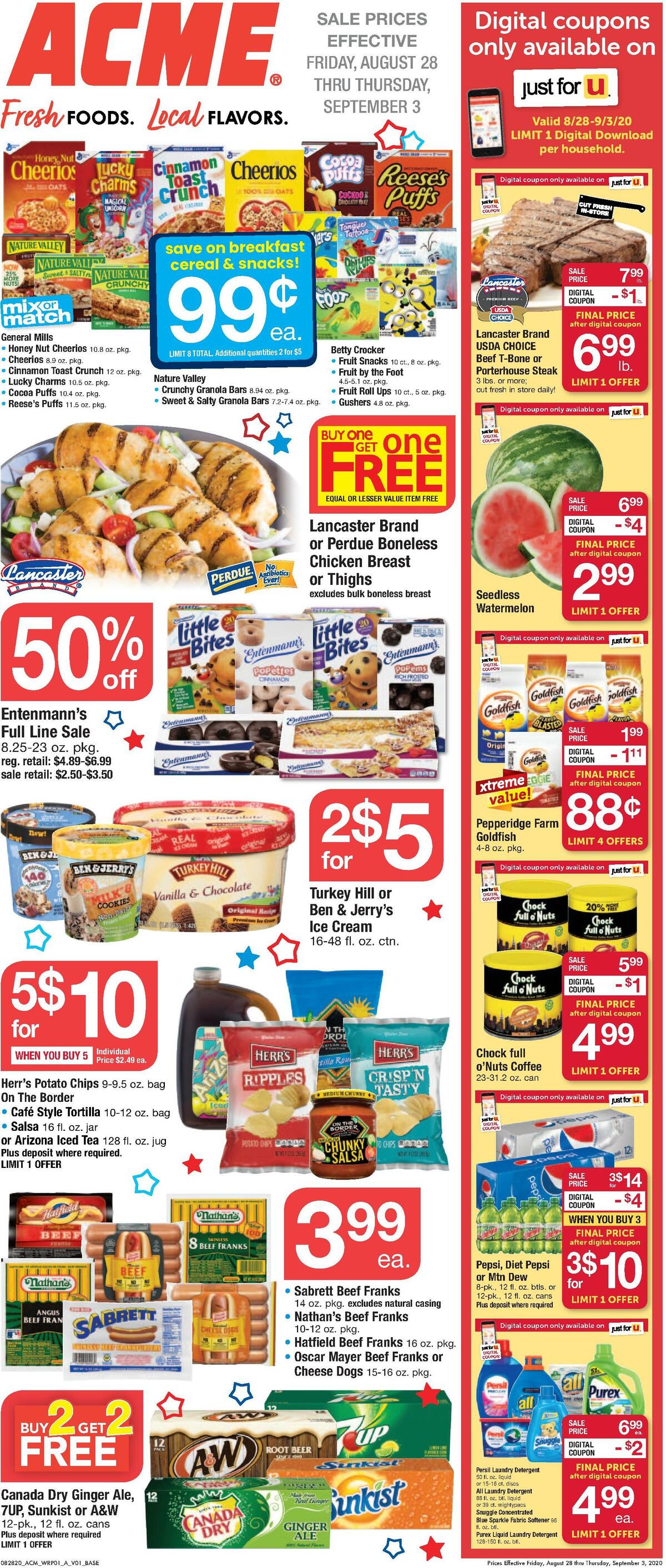 ACME Markets Weekly Ad from August 28
