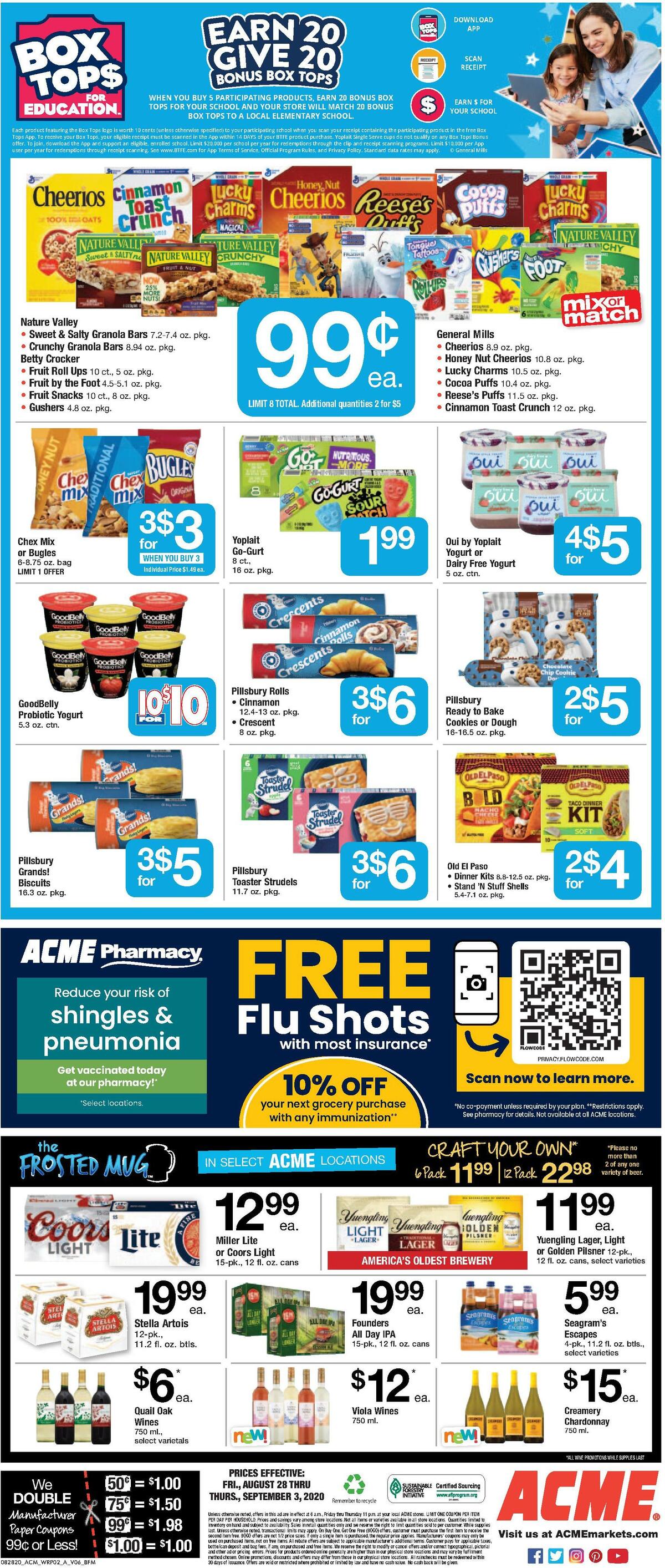 ACME Markets Weekly Ad from August 28