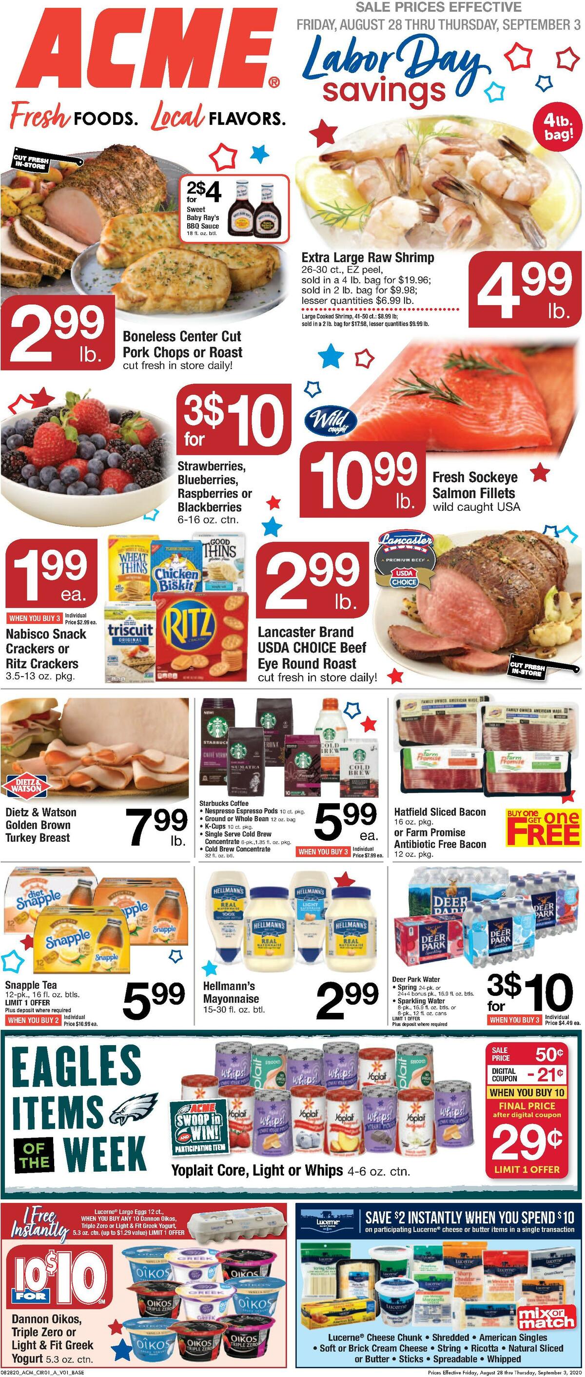 ACME Markets Weekly Ad from August 28