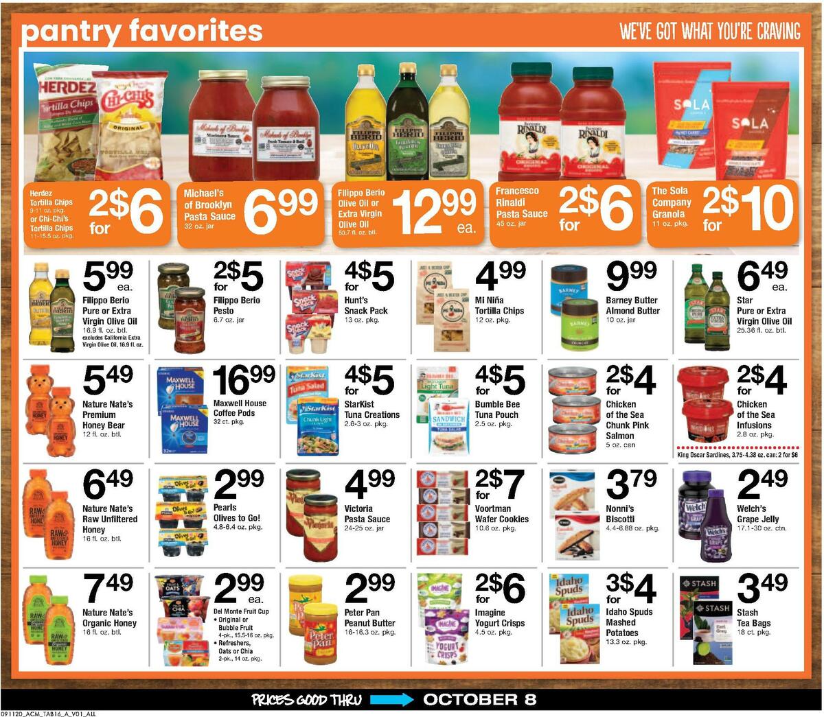 ACME Markets Big Book Weekly Ad from September 11