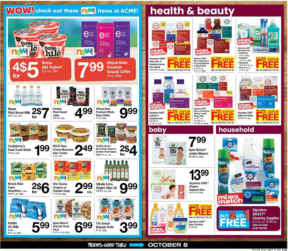 ACME Markets Big Book Weekly Ad from September 11