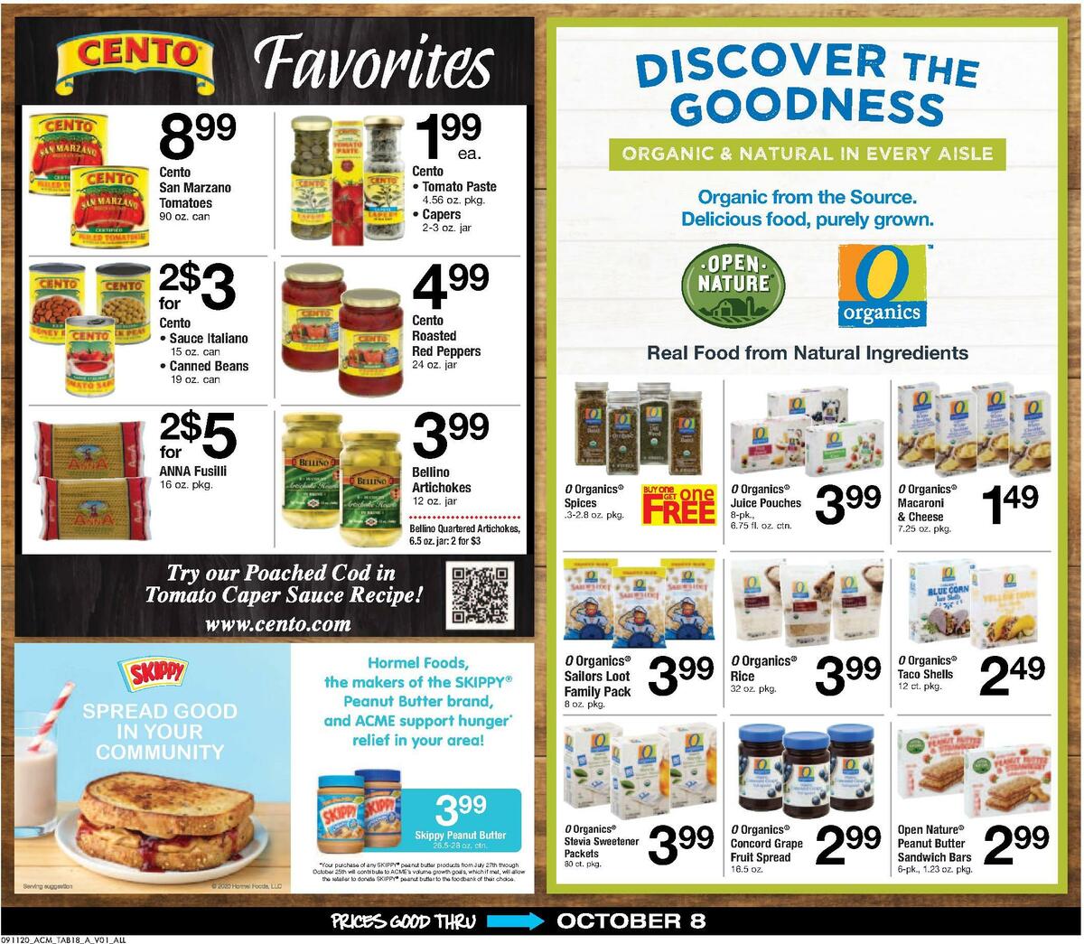 ACME Markets Big Book Weekly Ad from September 11