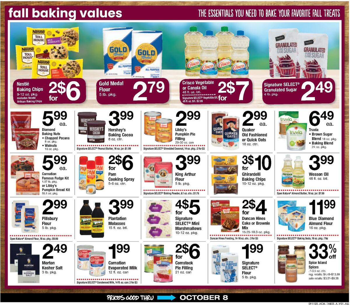 ACME Markets Big Book Weekly Ad from September 11
