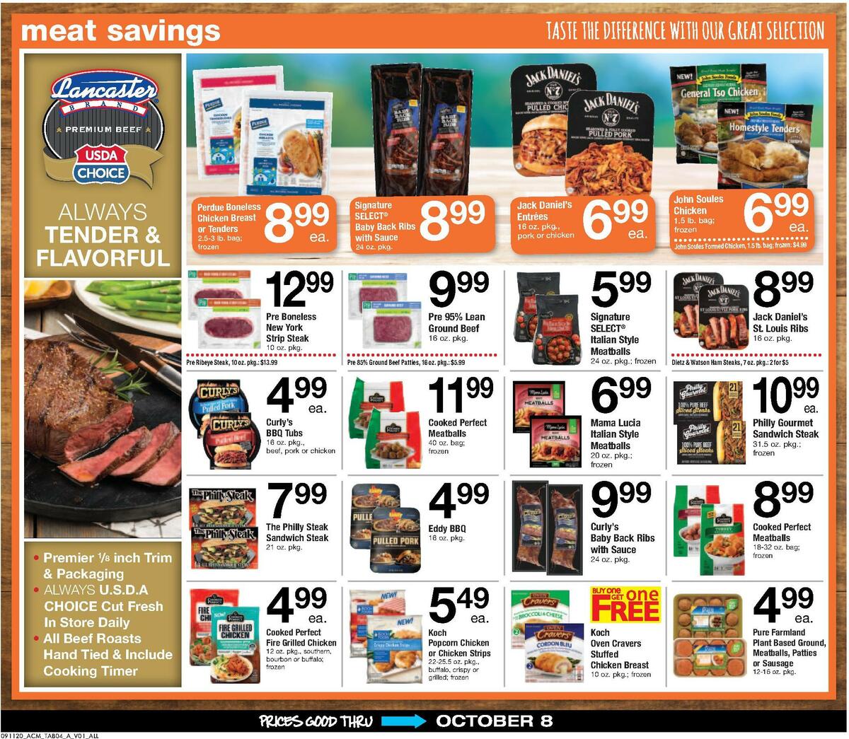 ACME Markets Big Book Weekly Ad from September 11