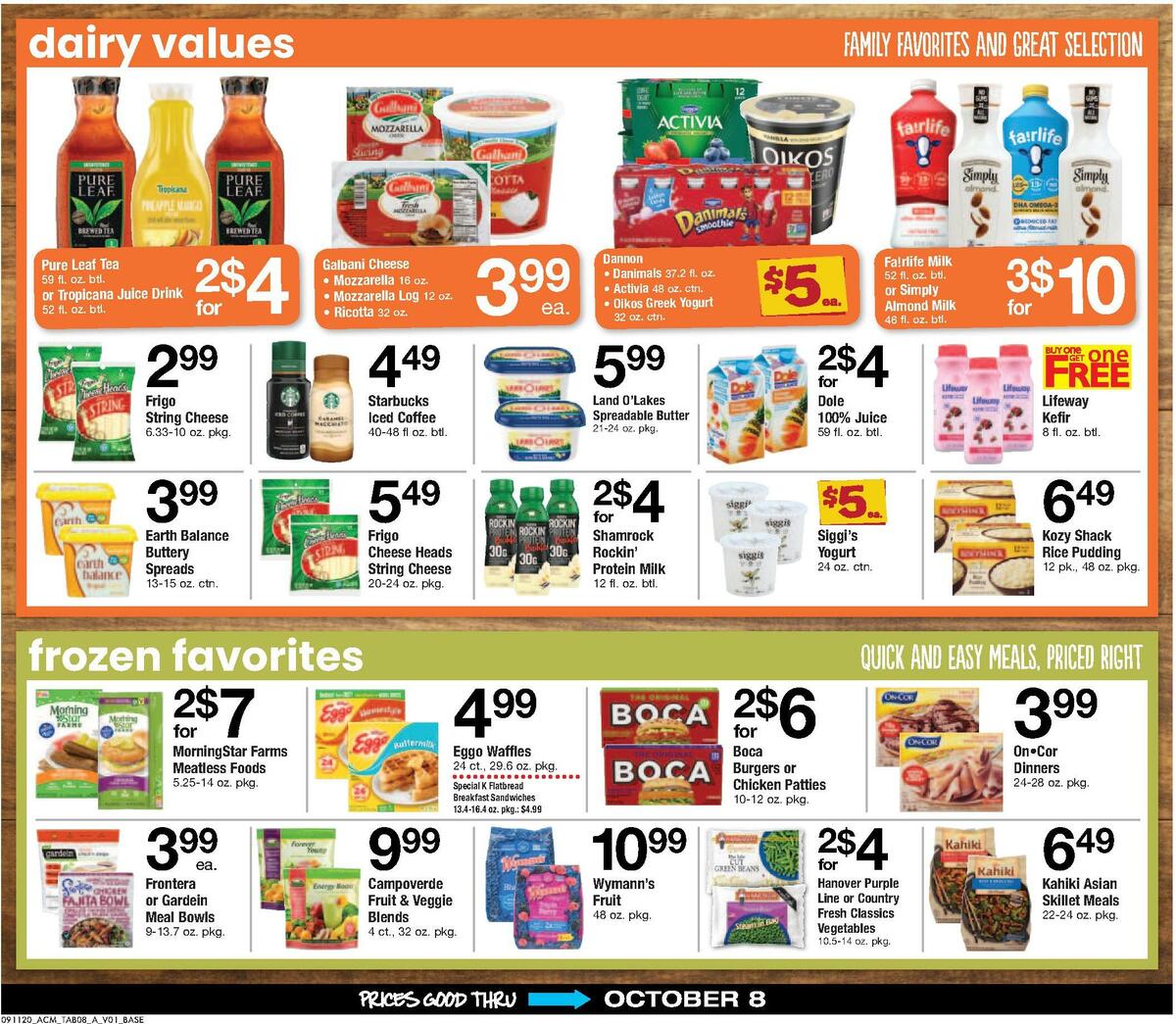 ACME Markets Big Book Weekly Ad from September 11