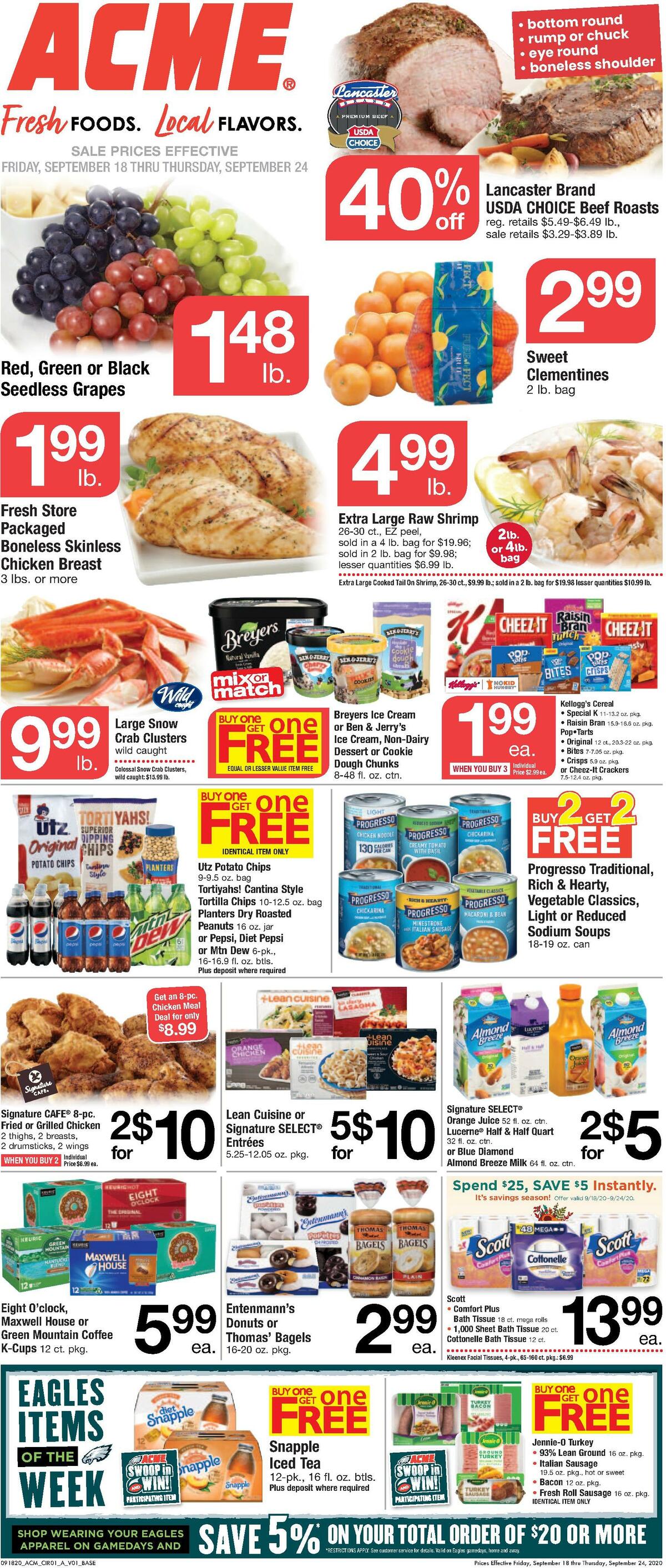 ACME Markets Weekly Ad from September 18
