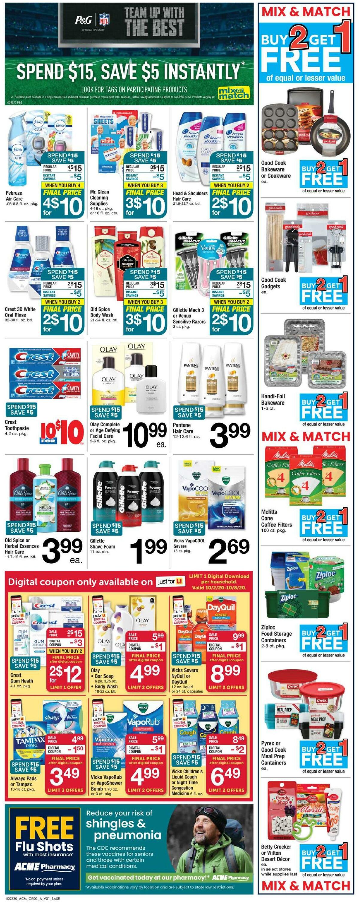 ACME Markets Weekly Ad from October 2