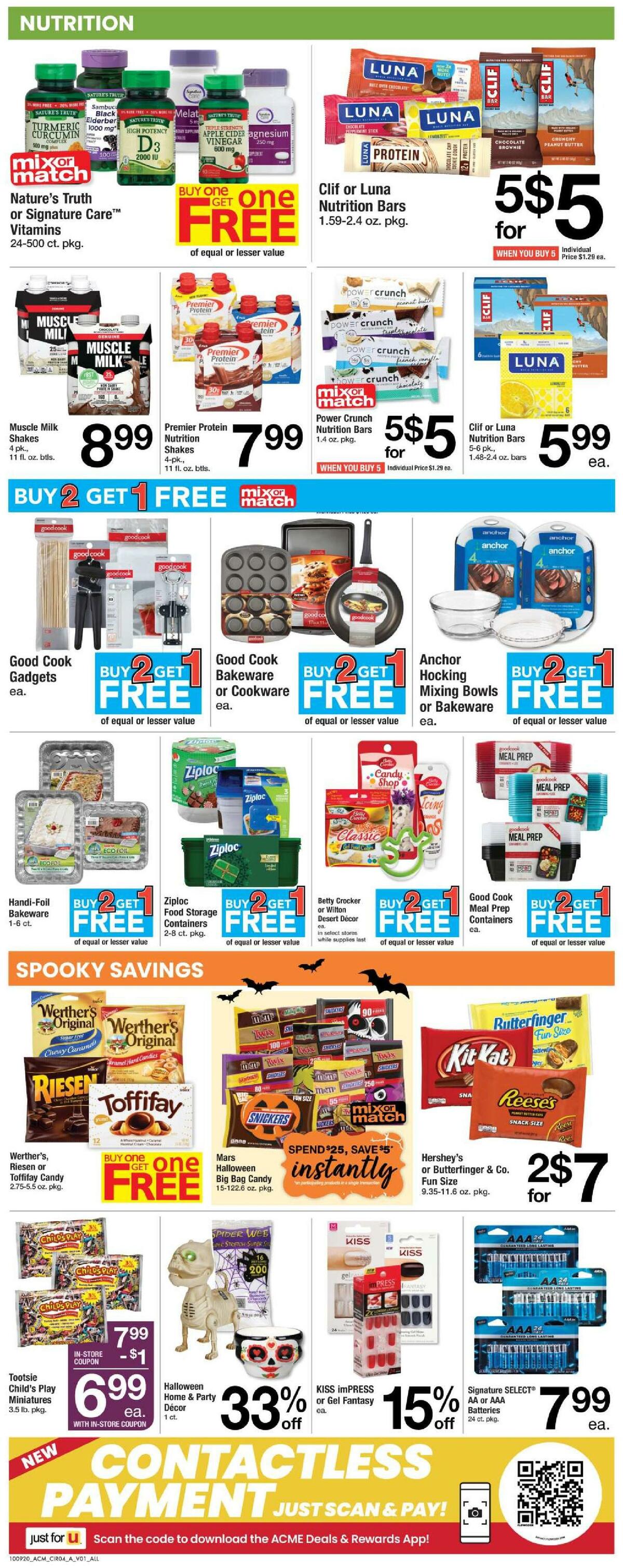 ACME Markets Weekly Ad from October 9