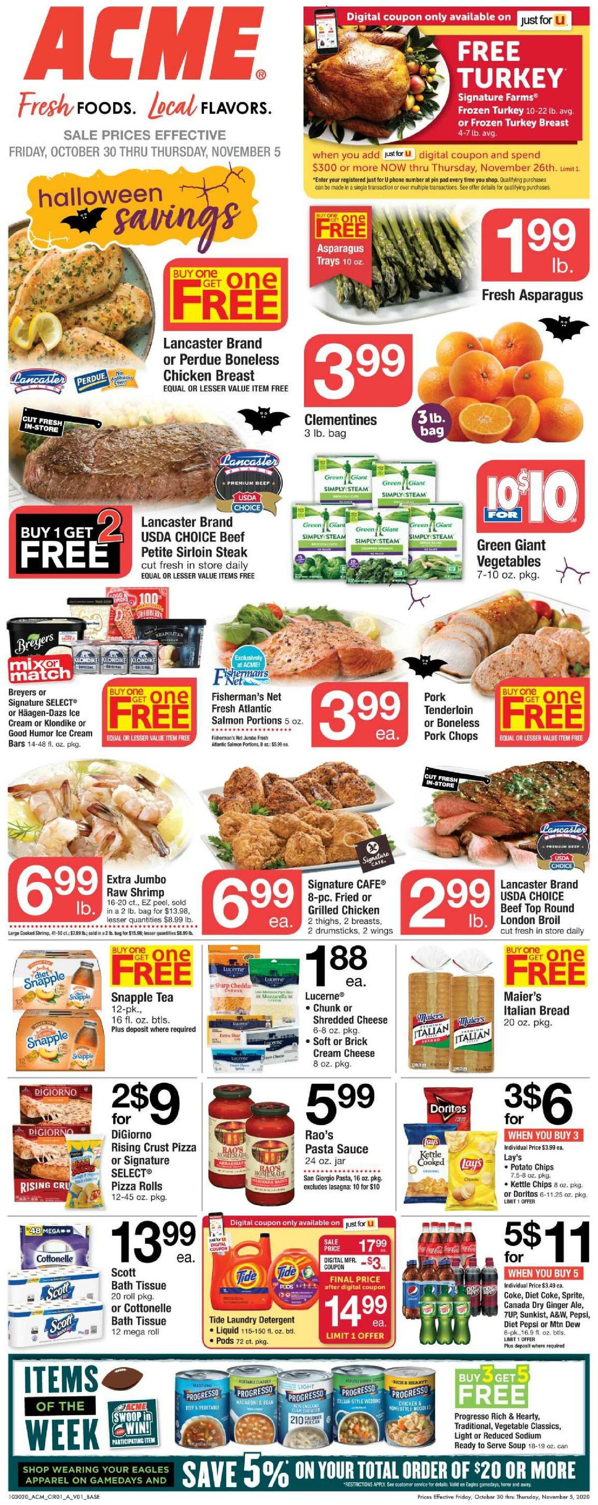 ACME Markets Weekly Ad from October 30