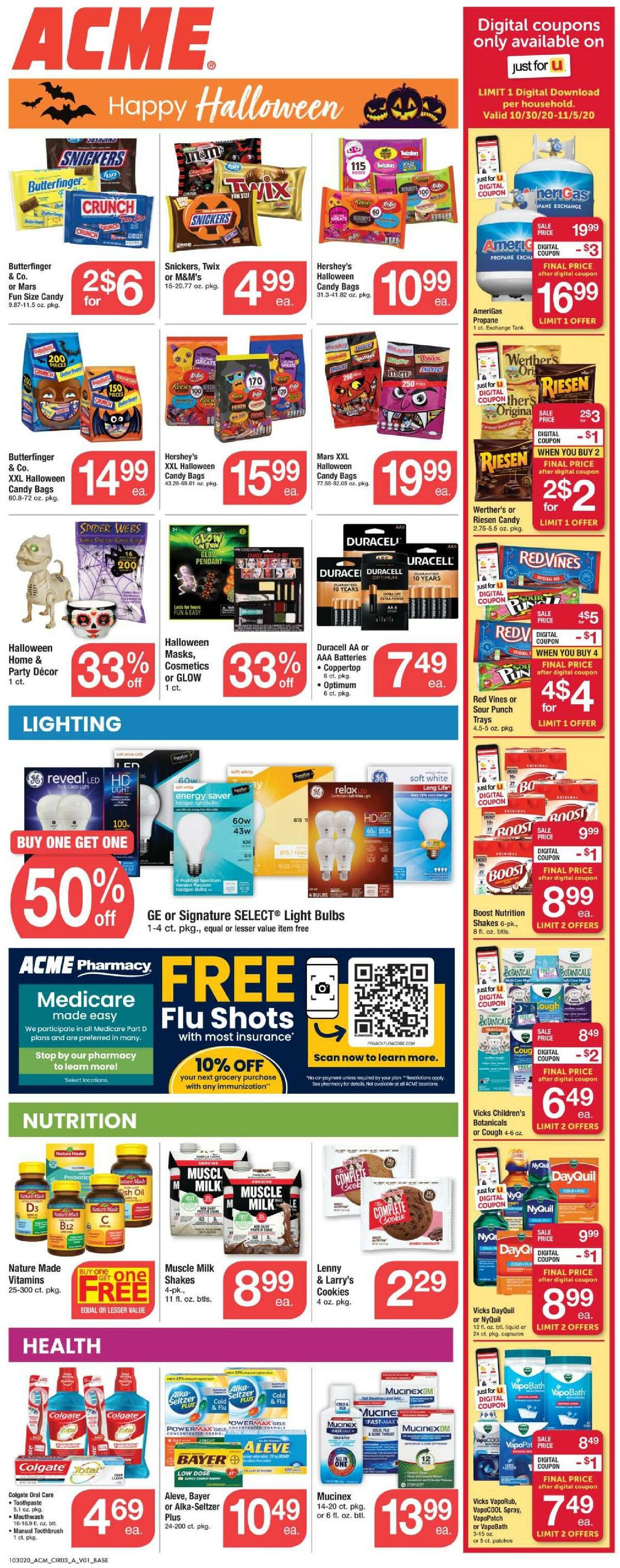 ACME Markets Weekly Ad from October 30