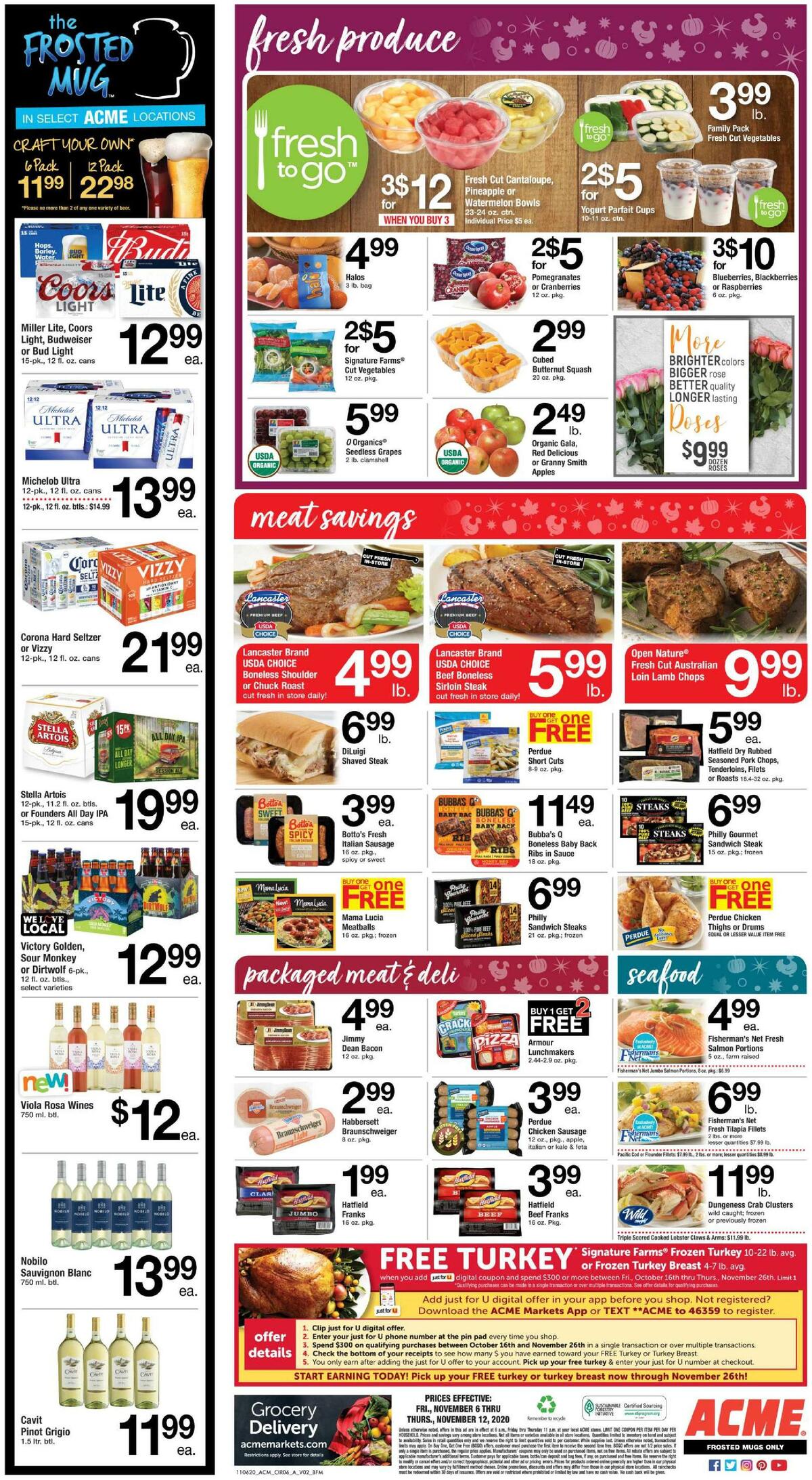 ACME Markets Weekly Ad from November 6