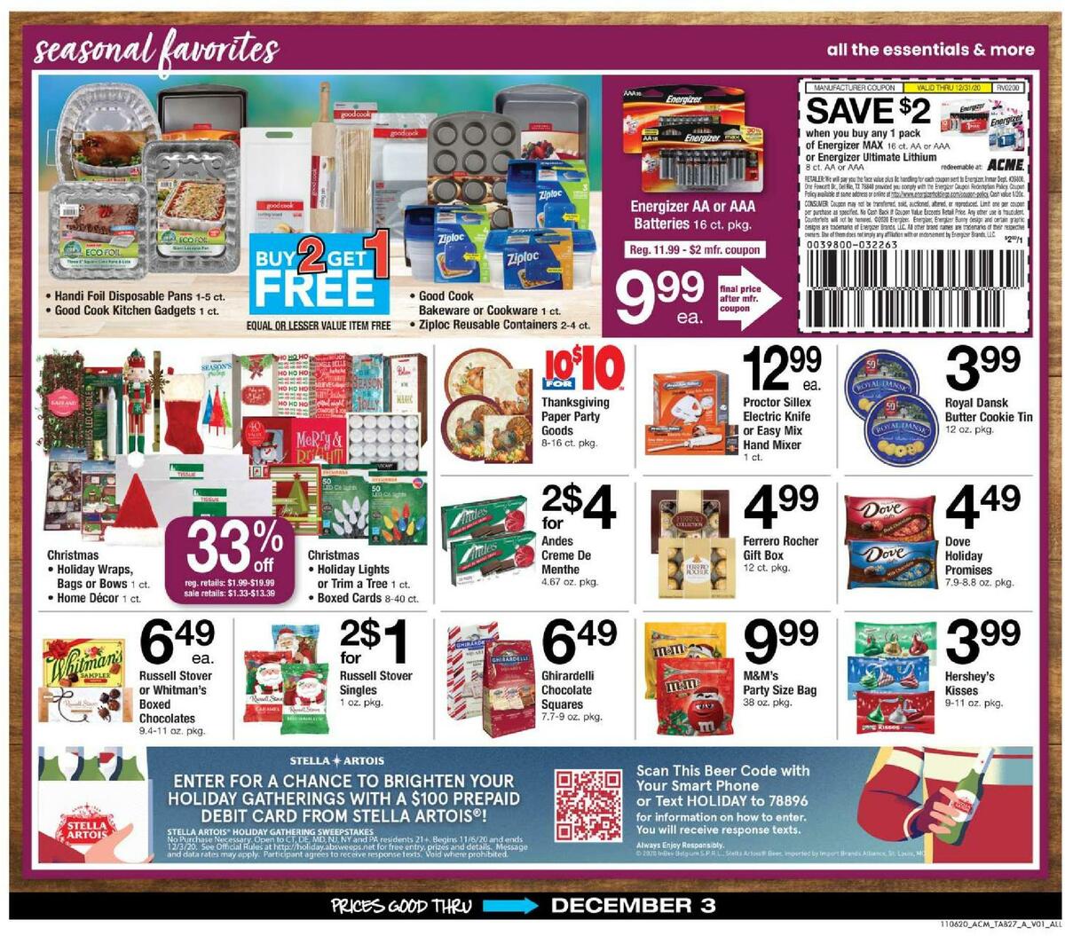 ACME Markets Big Book Weekly Ad from November 6