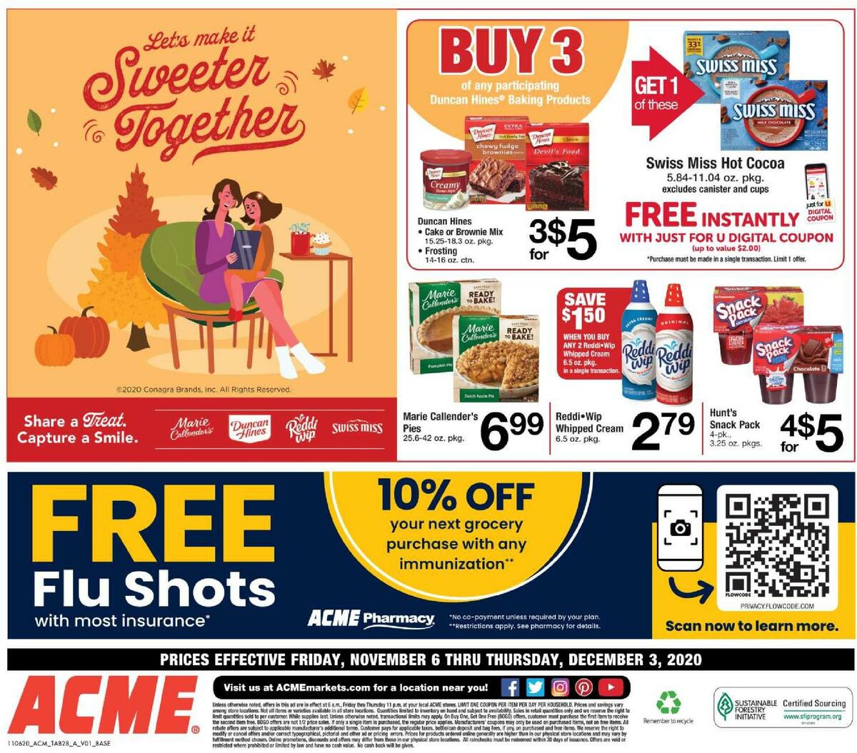 ACME Markets Big Book Weekly Ad from November 6