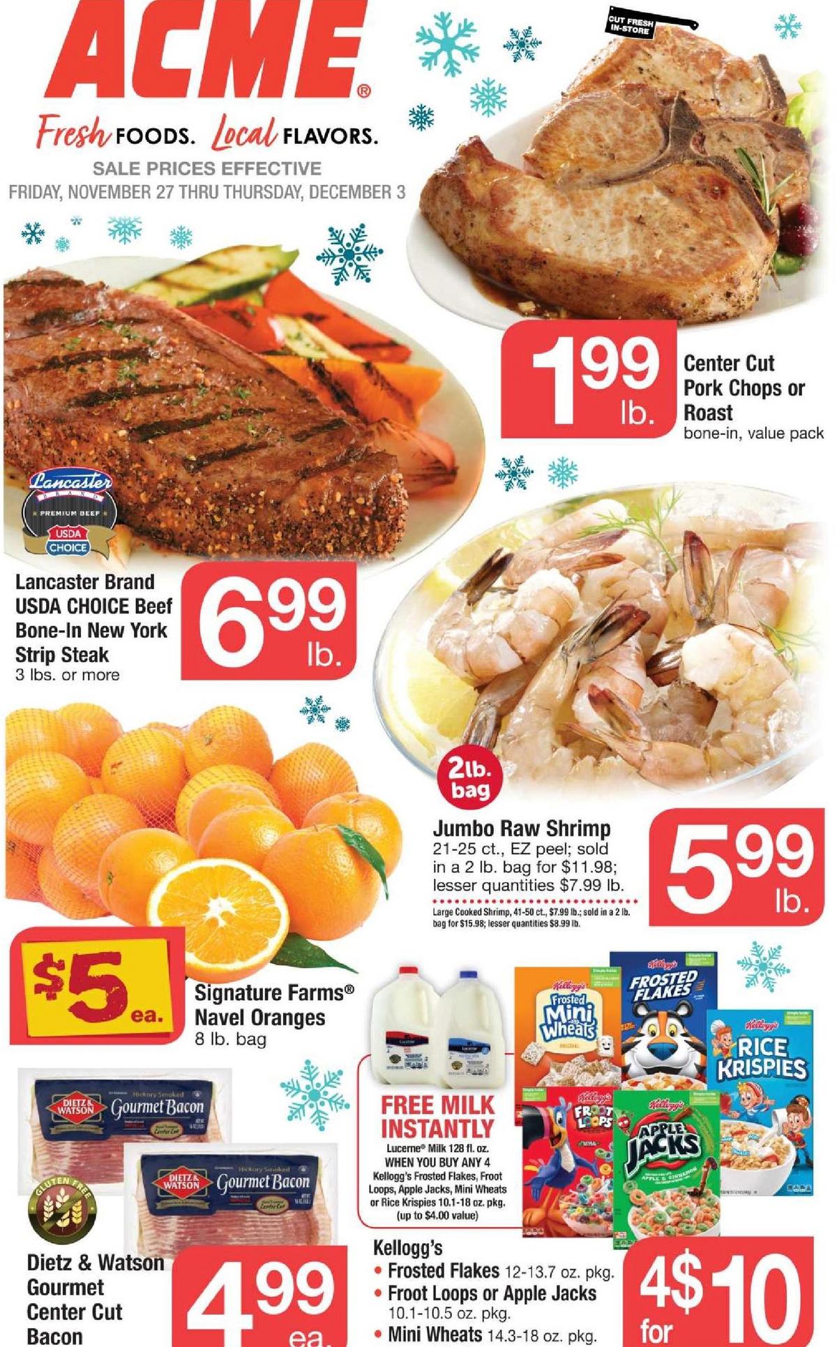 ACME Markets Weekly Ad from November 27