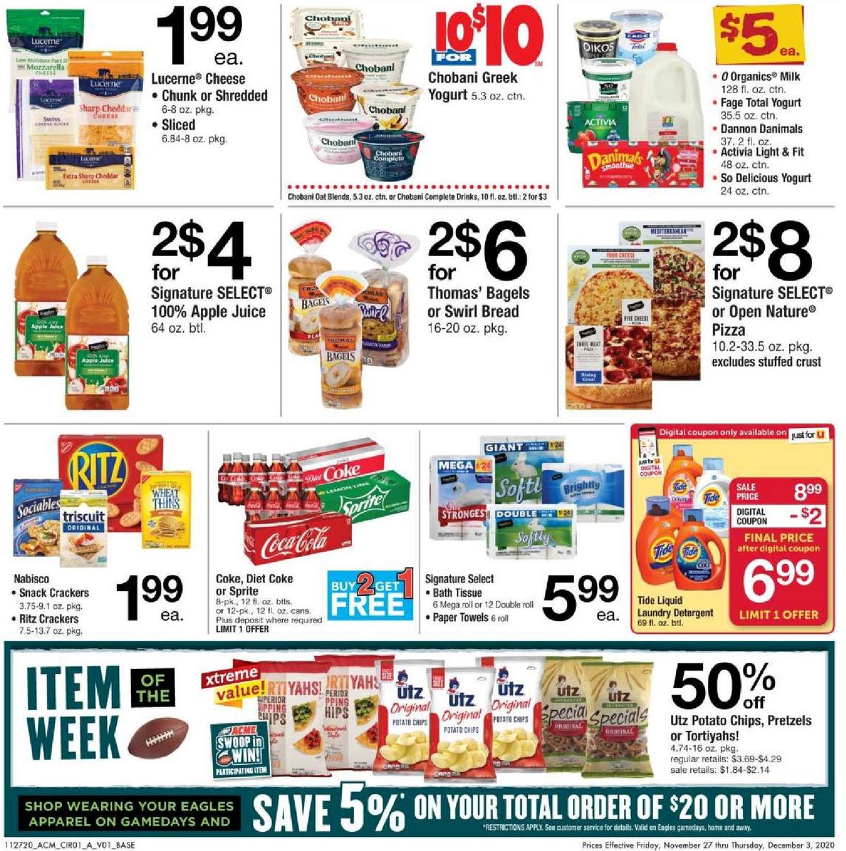 ACME Markets Weekly Ad from November 27