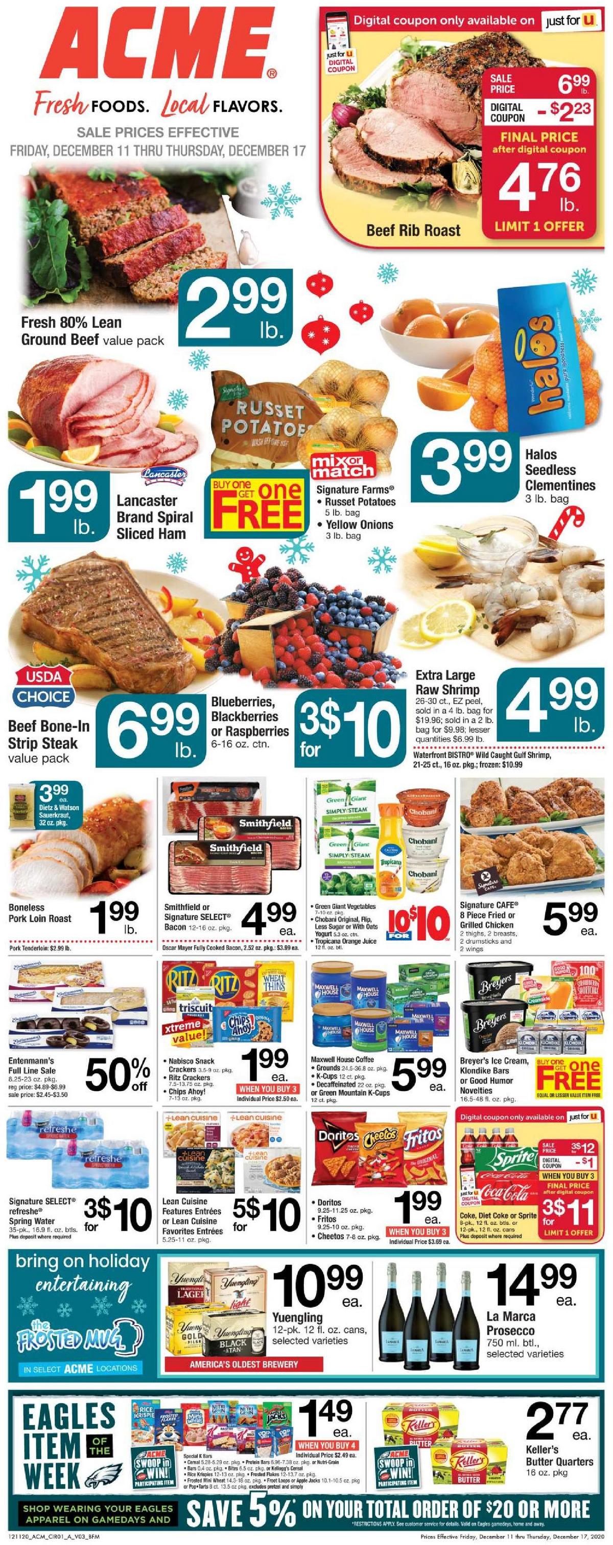 ACME Markets Weekly Ad from December 11