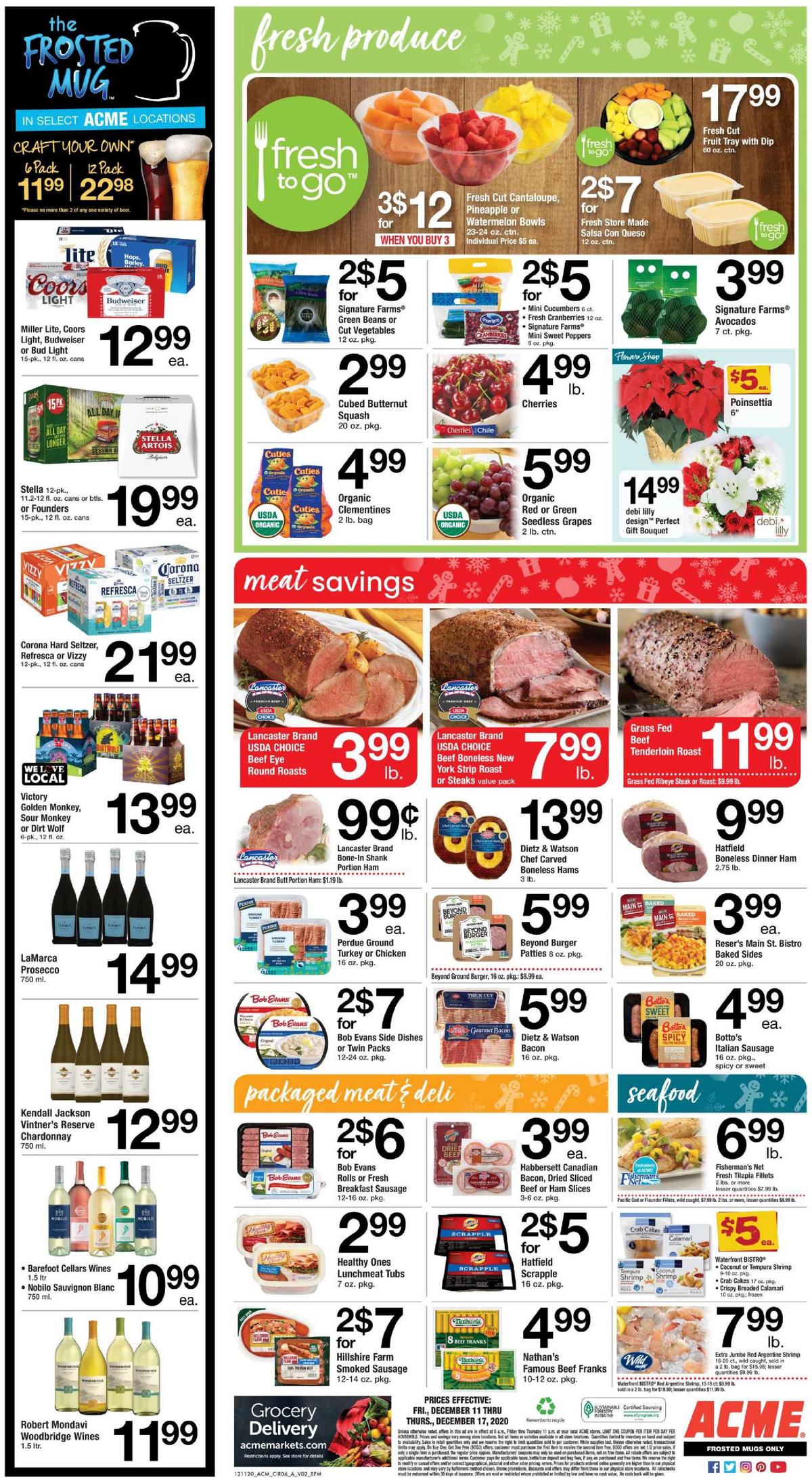 ACME Markets Weekly Ad from December 11