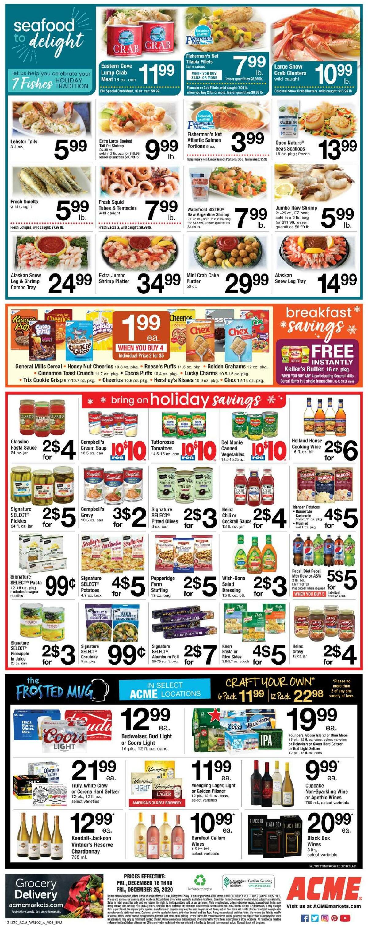 ACME Markets Weekly Ad from December 18