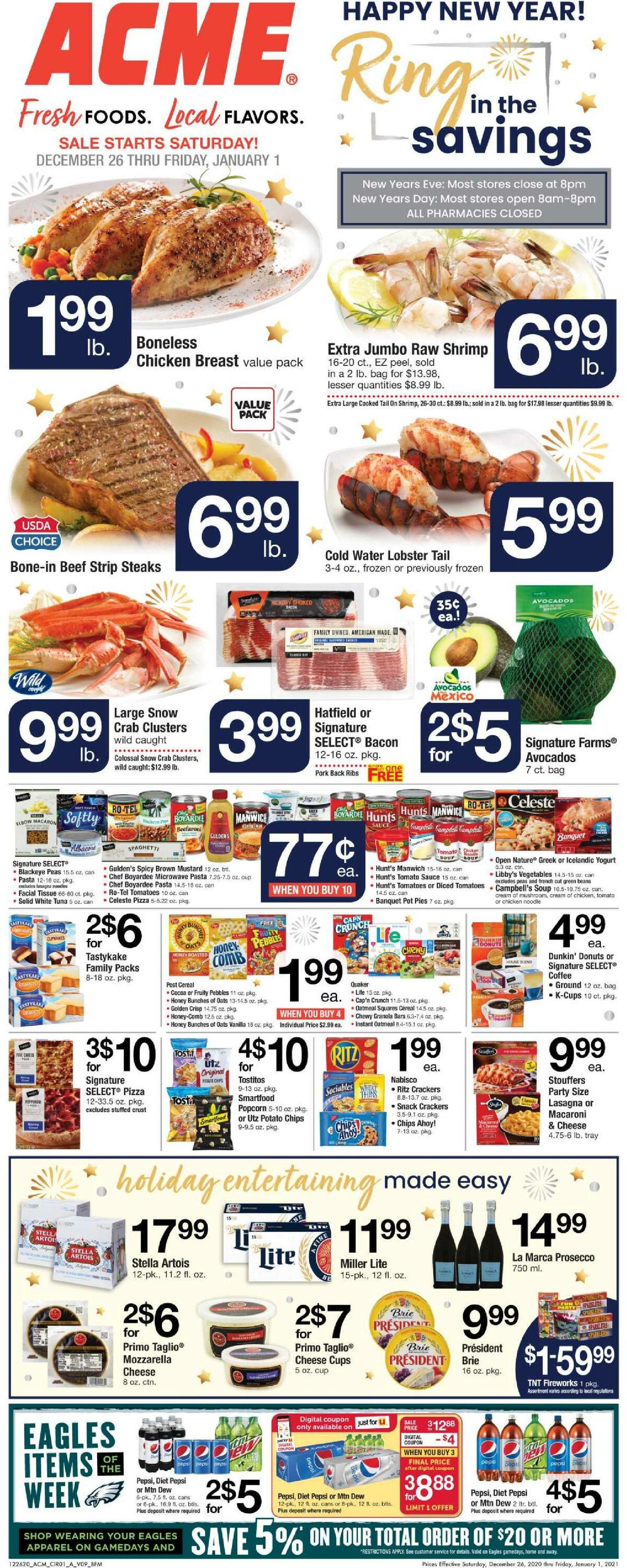 ACME Markets Weekly Ad from December 26