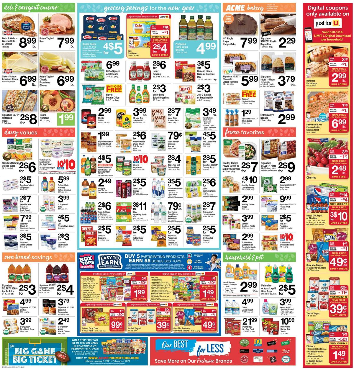 ACME Markets Weekly Ad from January 8
