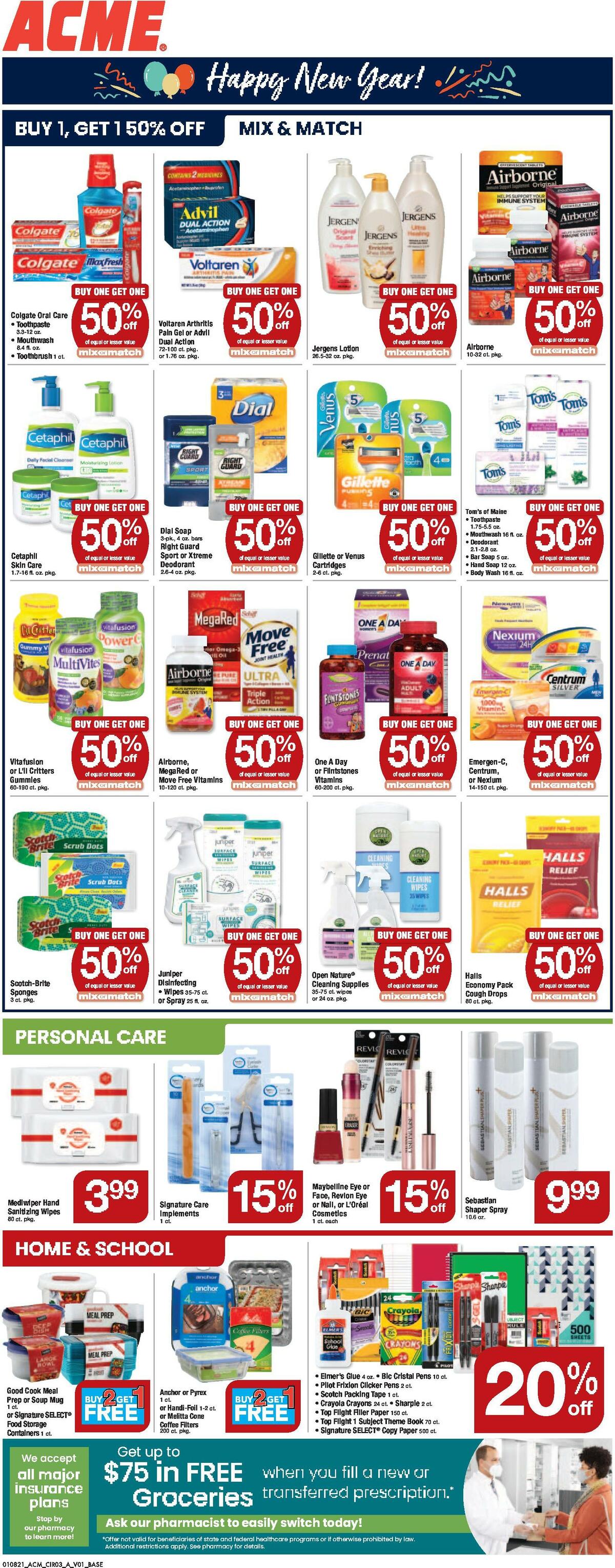 ACME Markets Weekly Ad from January 8