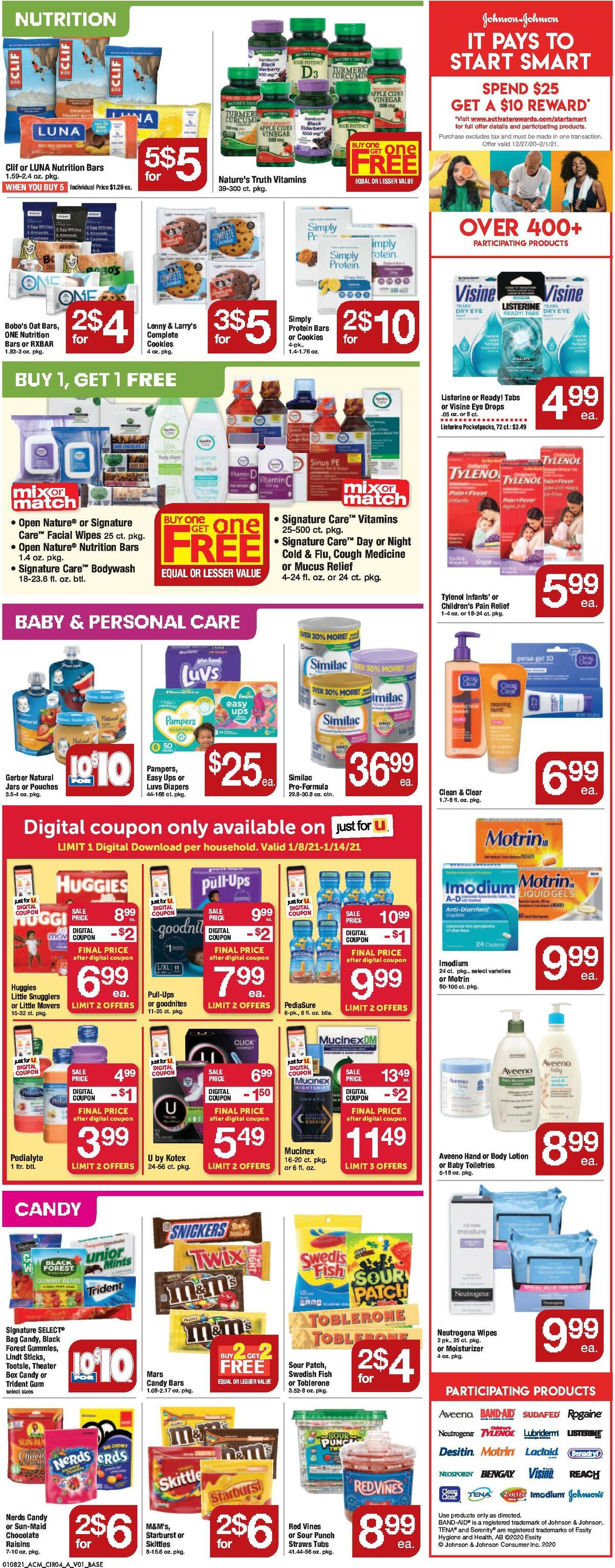 ACME Markets Weekly Ad from January 8