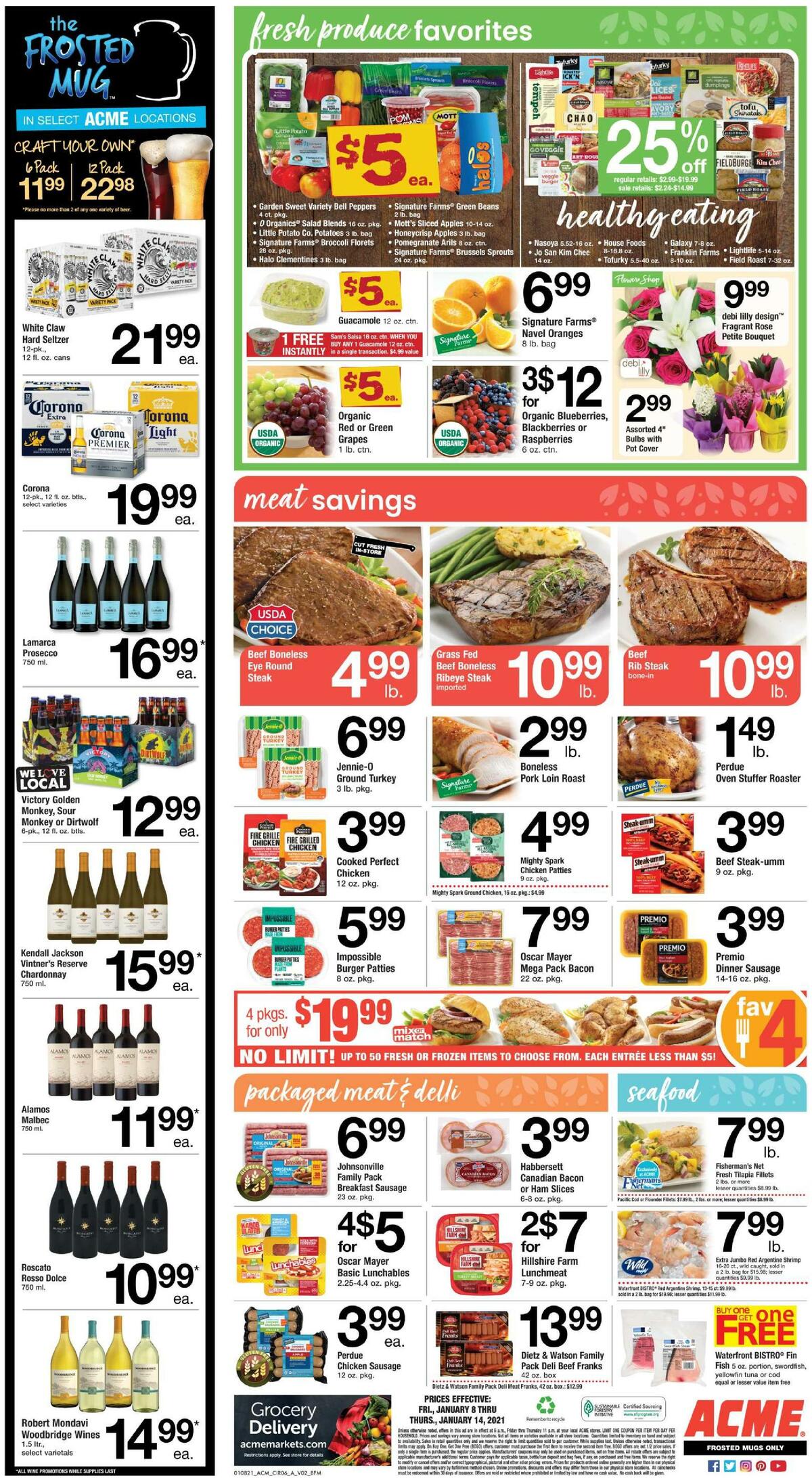ACME Markets Weekly Ad from January 8