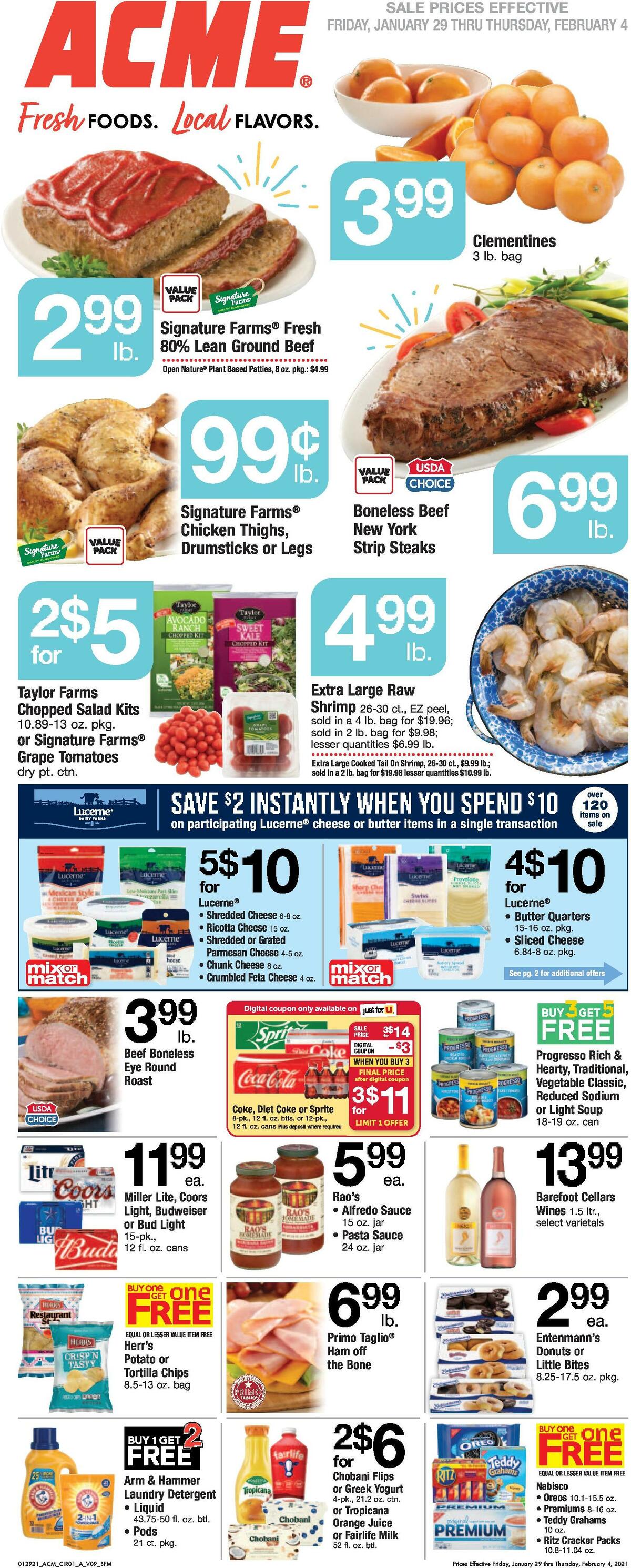 ACME Markets Weekly Ad from January 29