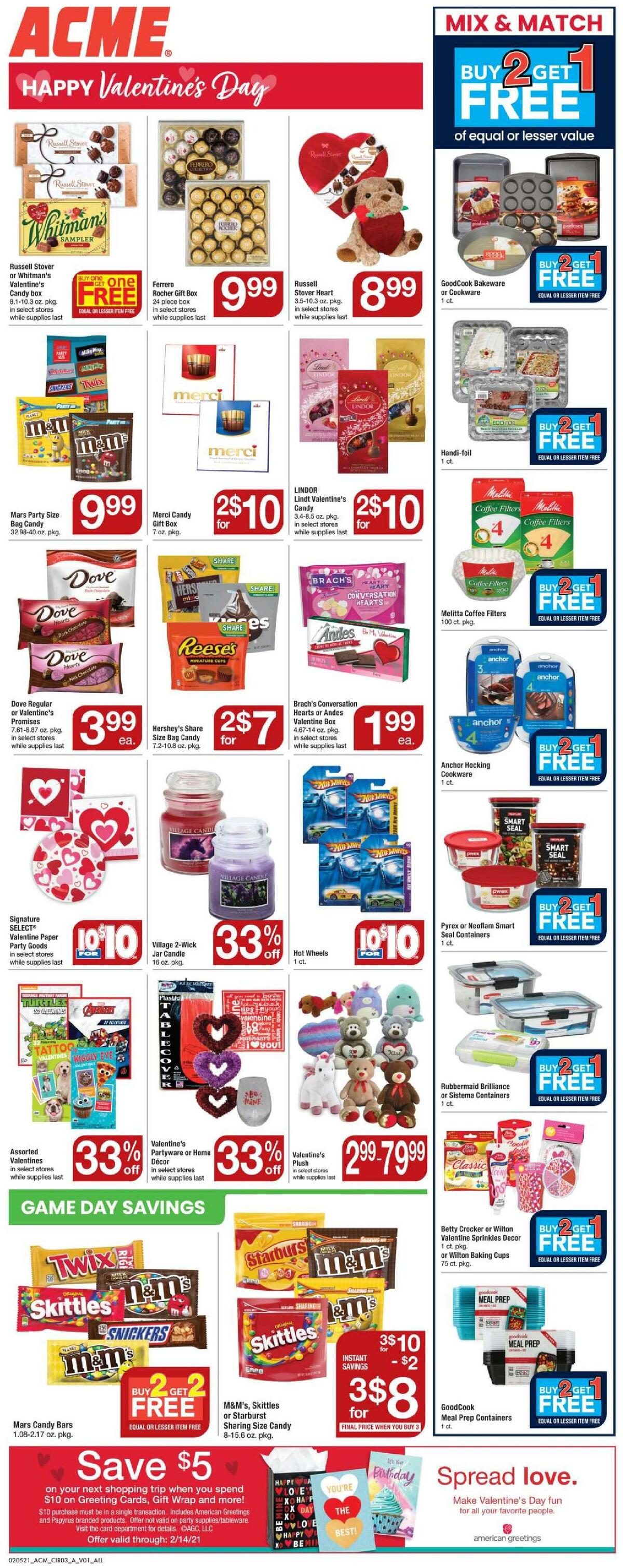 ACME Markets Weekly Ad from February 5