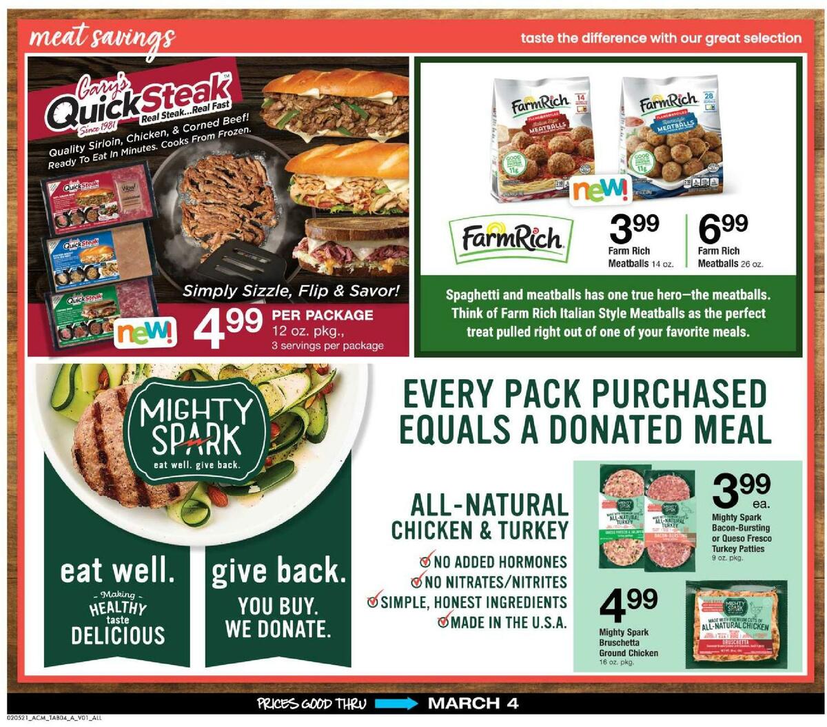 ACME Markets Big Book of Savings specials Weekly Ad from February 5
