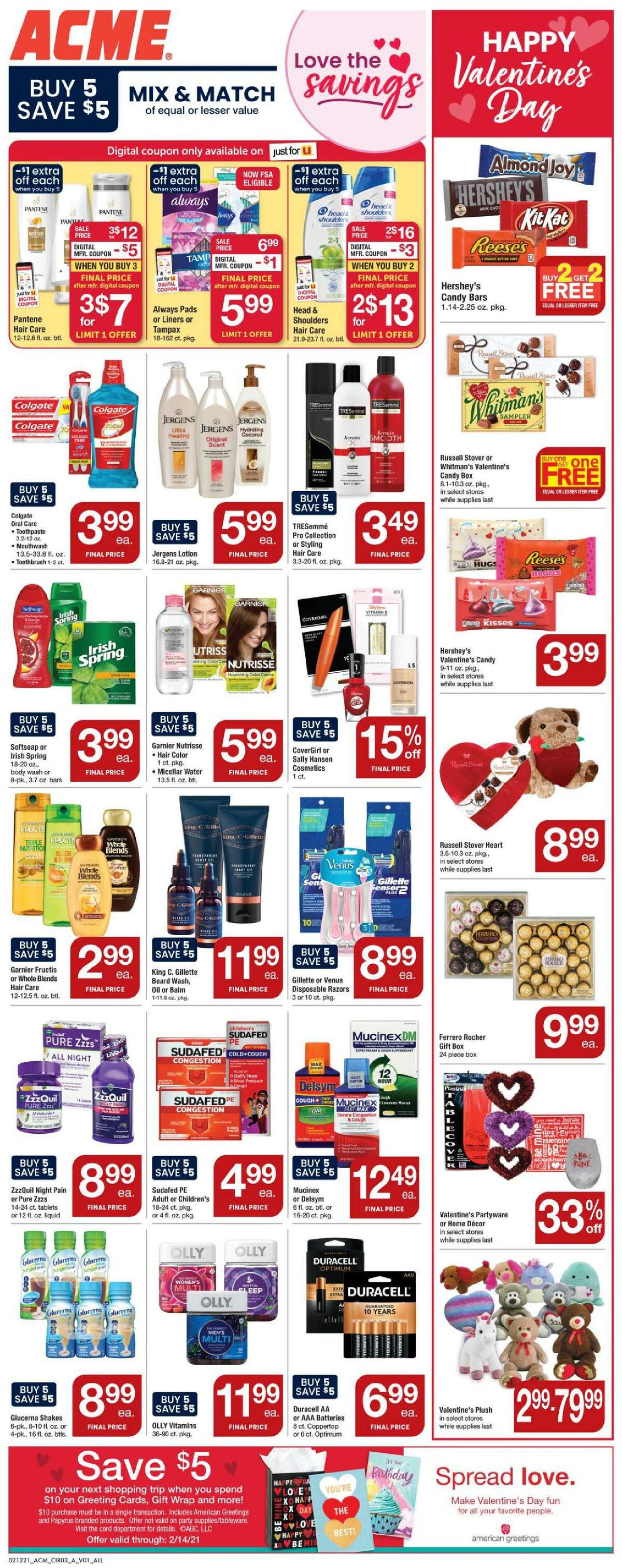 ACME Markets Weekly Ad from February 12