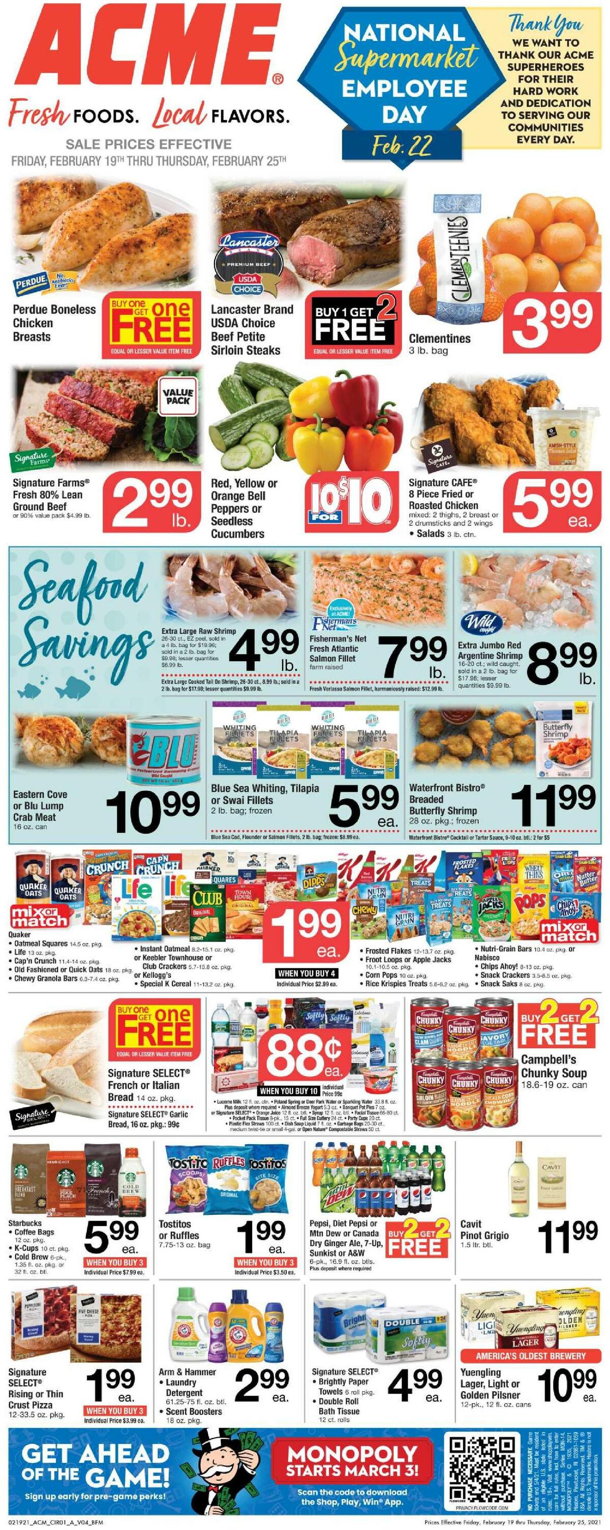 ACME Markets Weekly Ad from February 19
